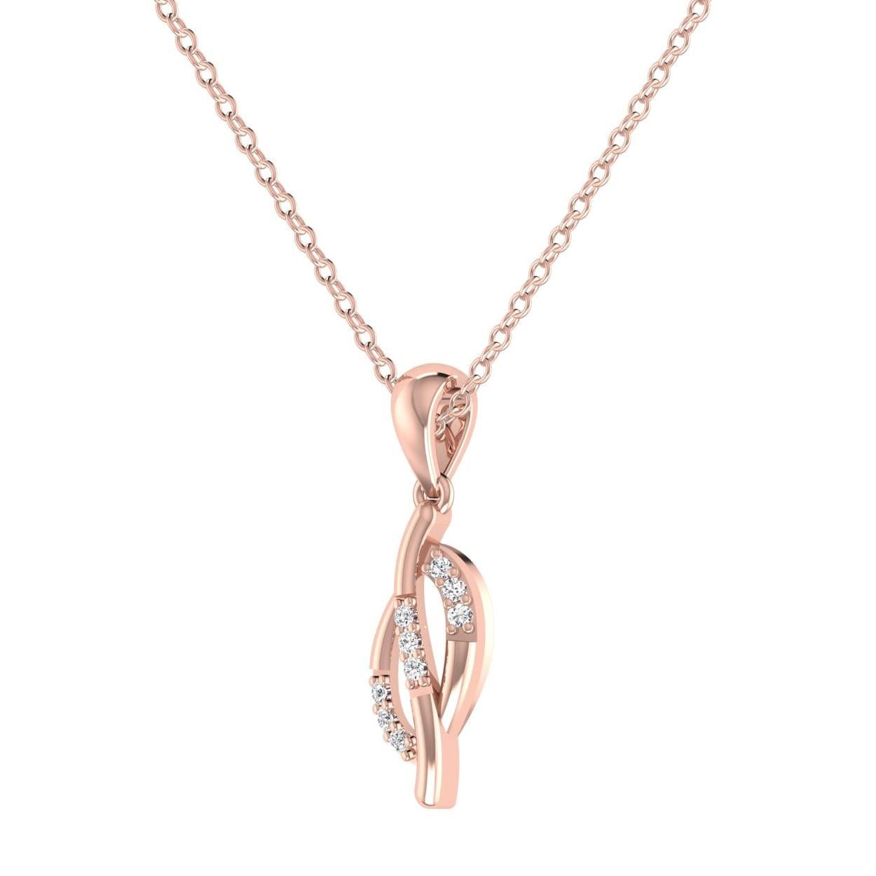 Infinity Diamond Pendant