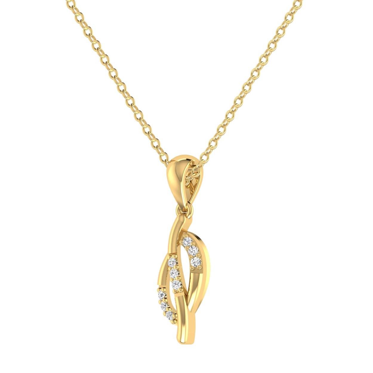 Infinity Diamond Pendant