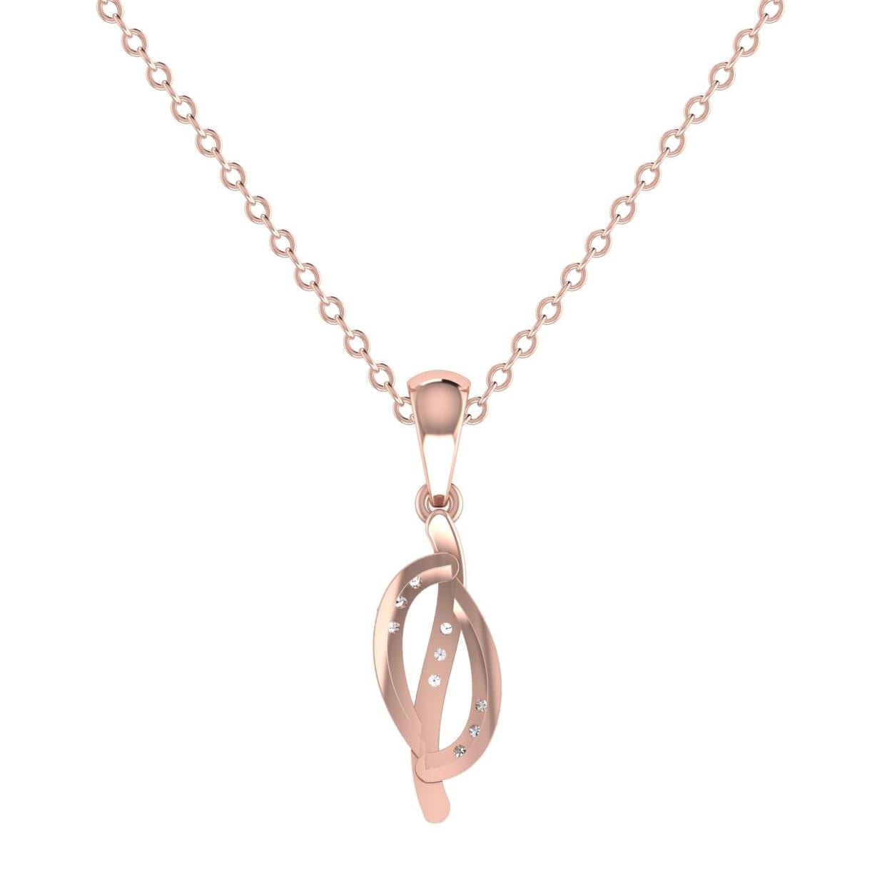 Infinity Diamond Pendant