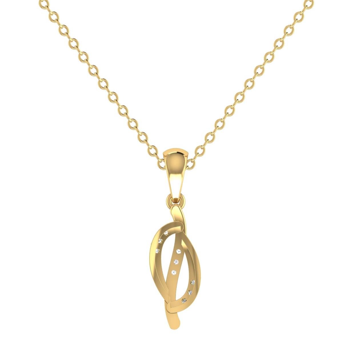Infinity Diamond Pendant
