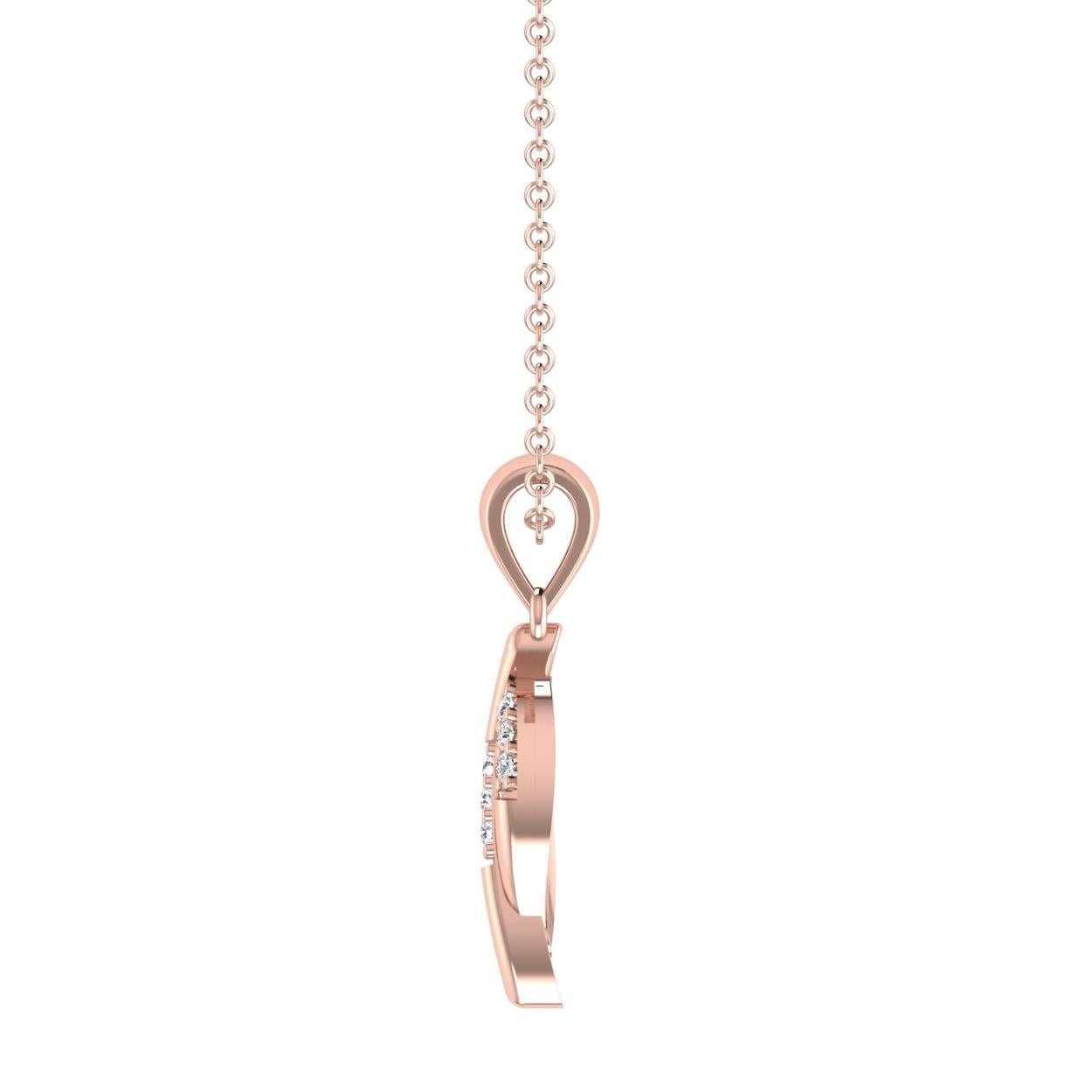 Infinity Diamond Pendant