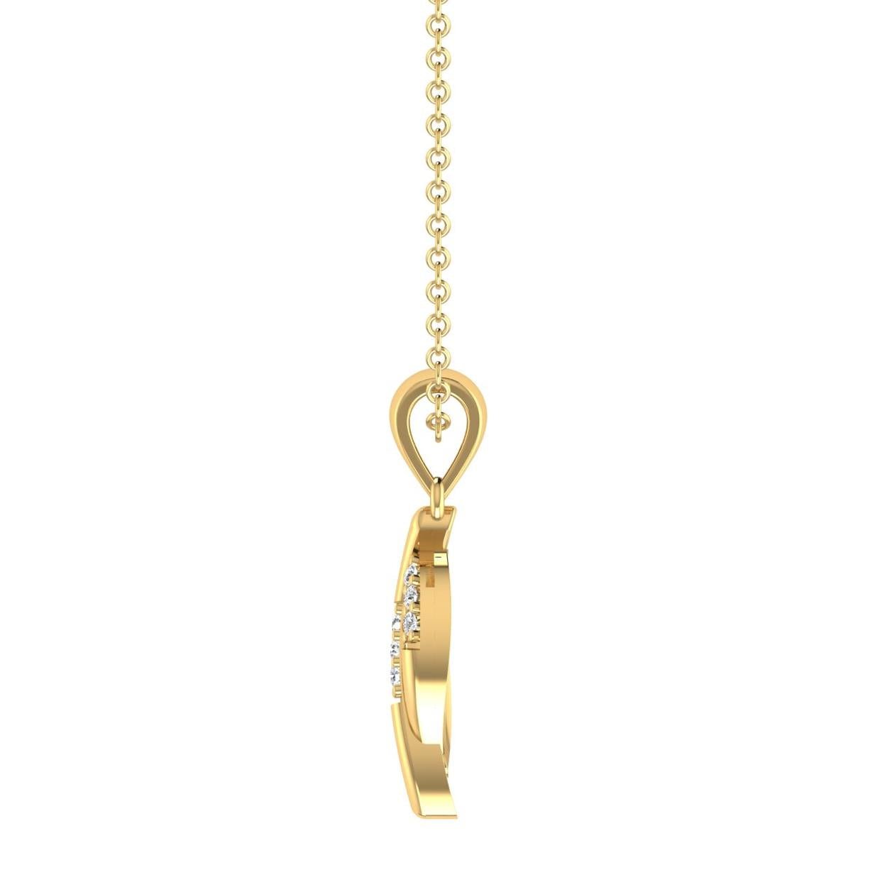 Infinity Diamond Pendant