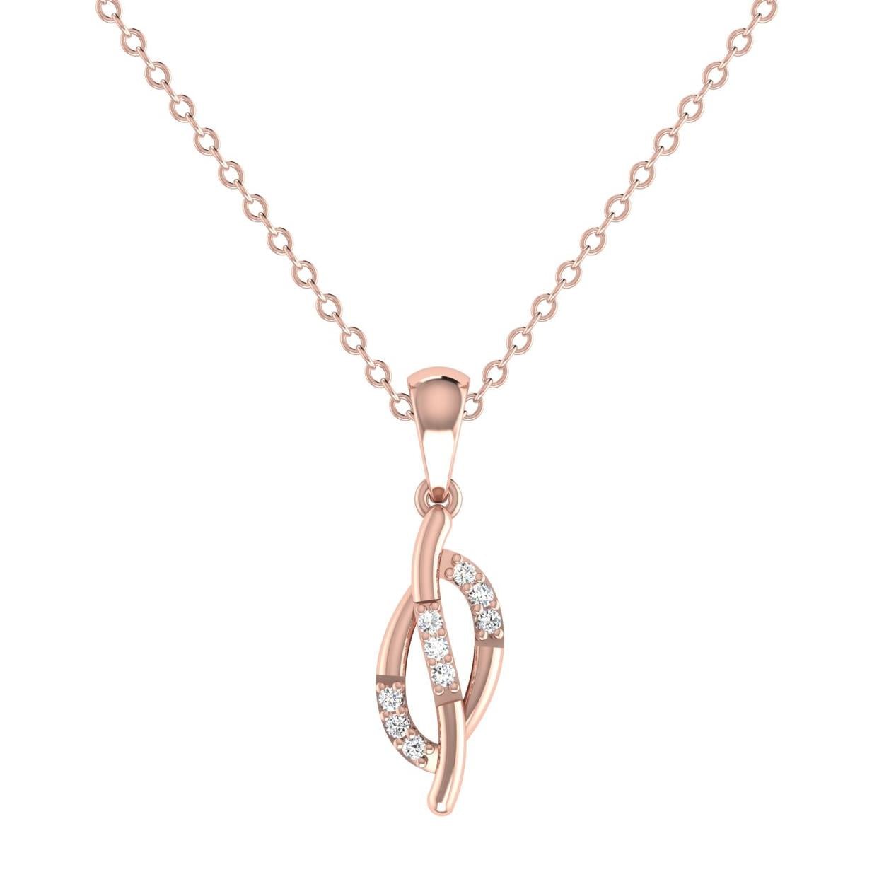 Infinity Diamond Pendant