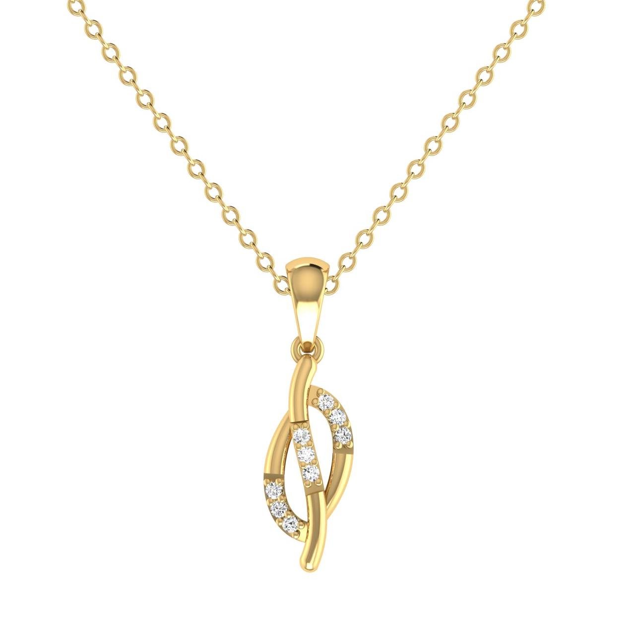 Infinity Diamond Pendant