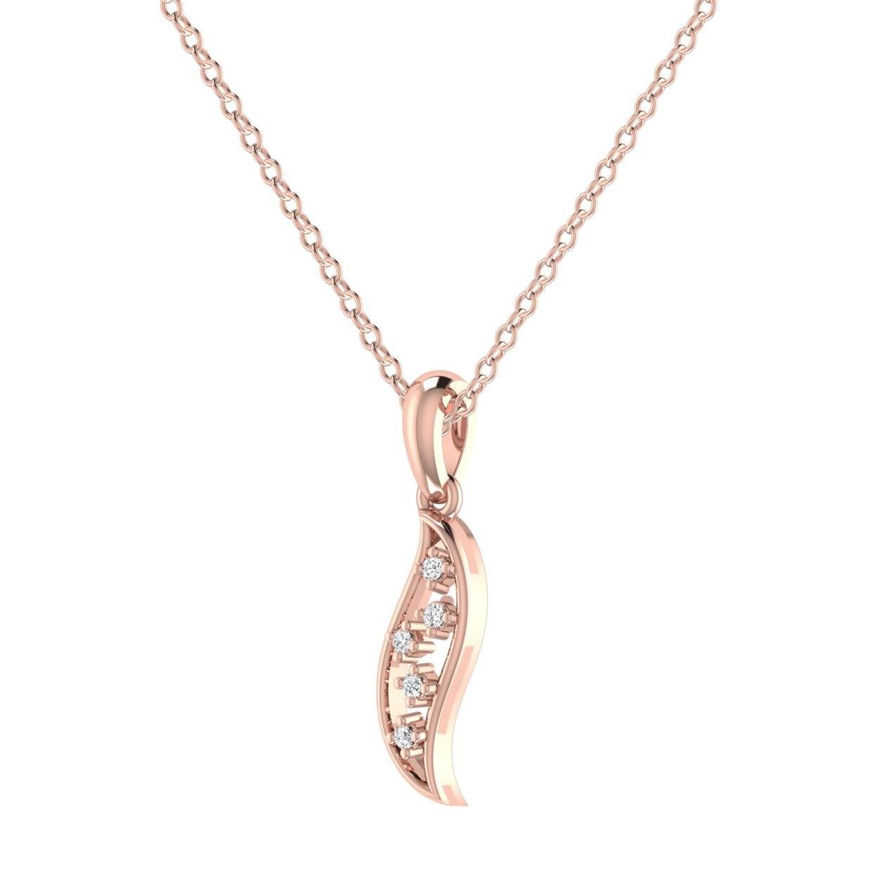 Spruce Diamond Pendant