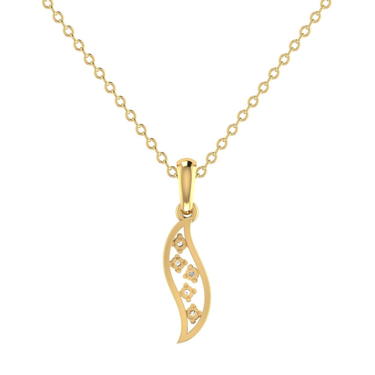 Spruce Diamond Pendant