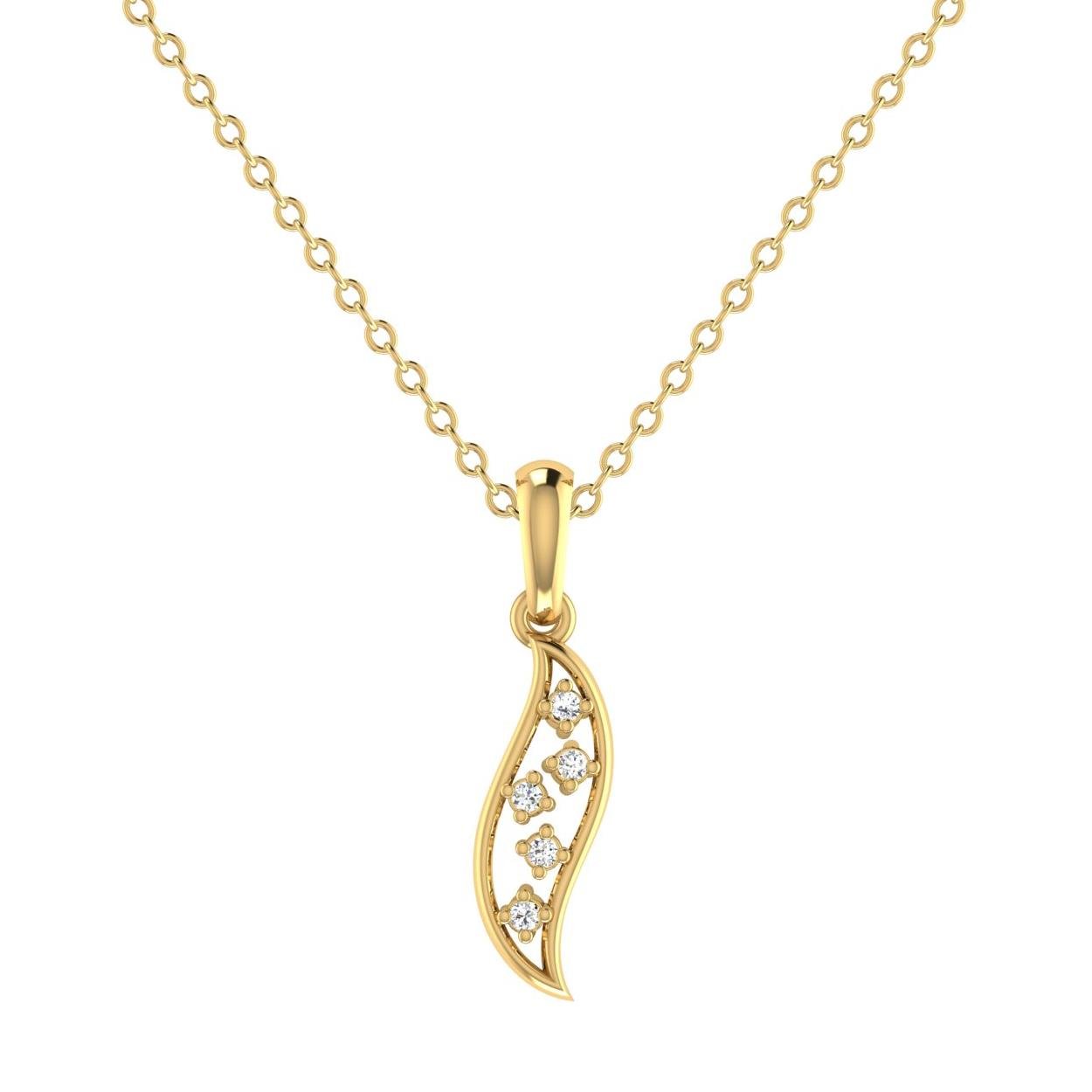 Spruce Diamond Pendant
