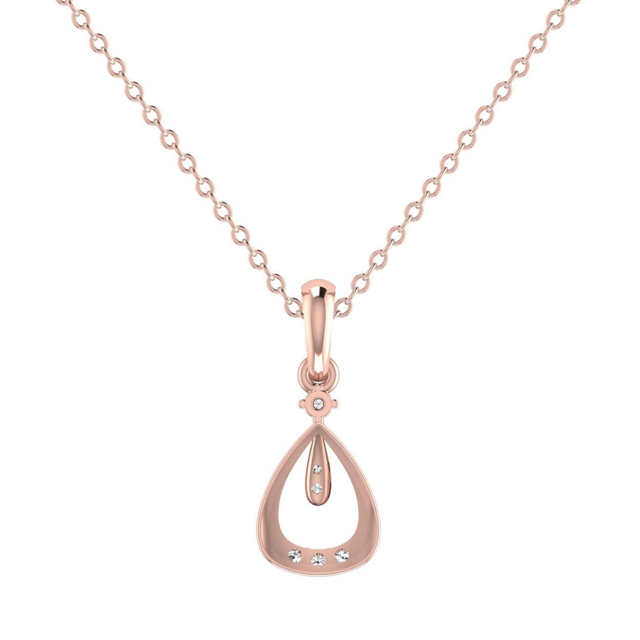 Suave Diamond Pendant