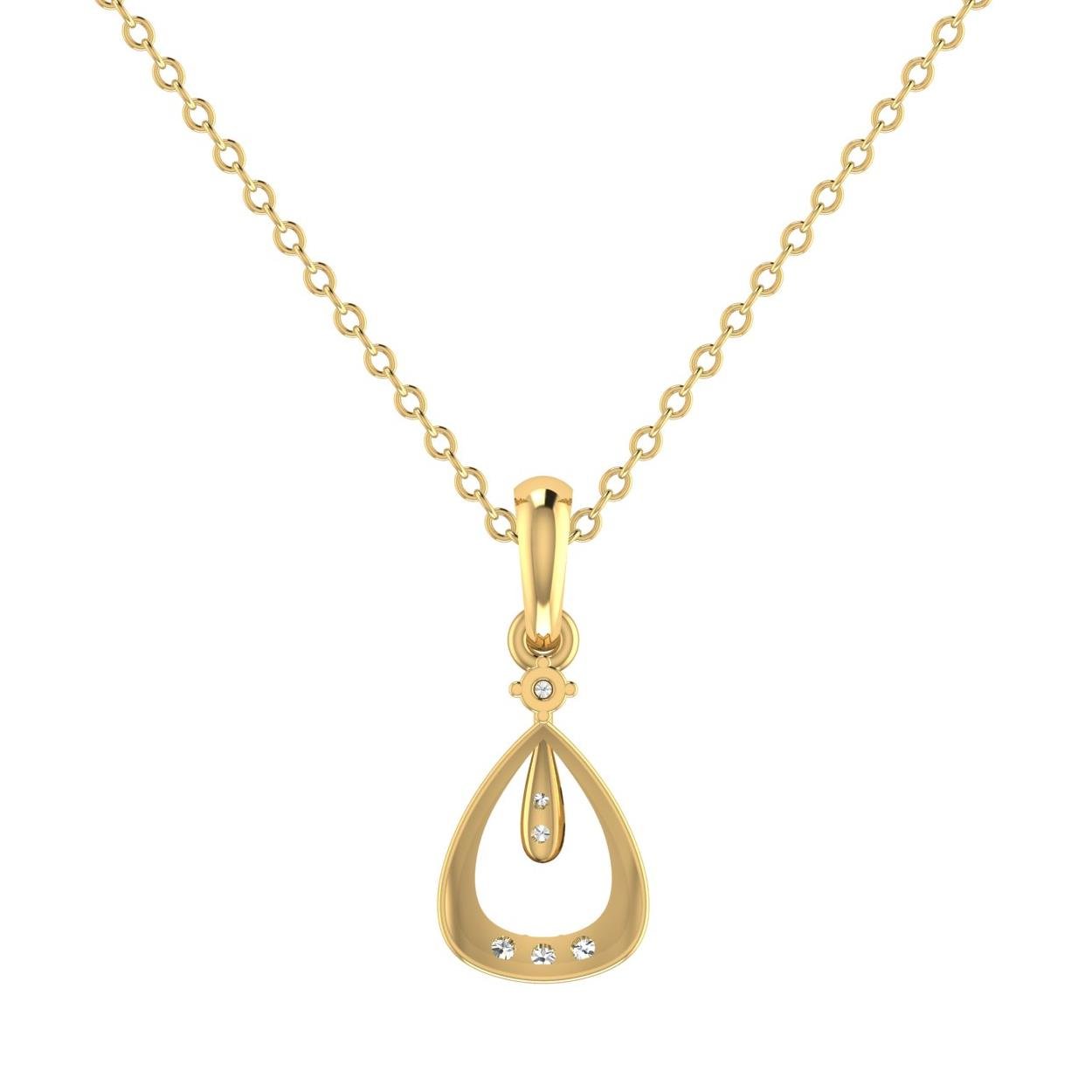 Suave Diamond Pendant