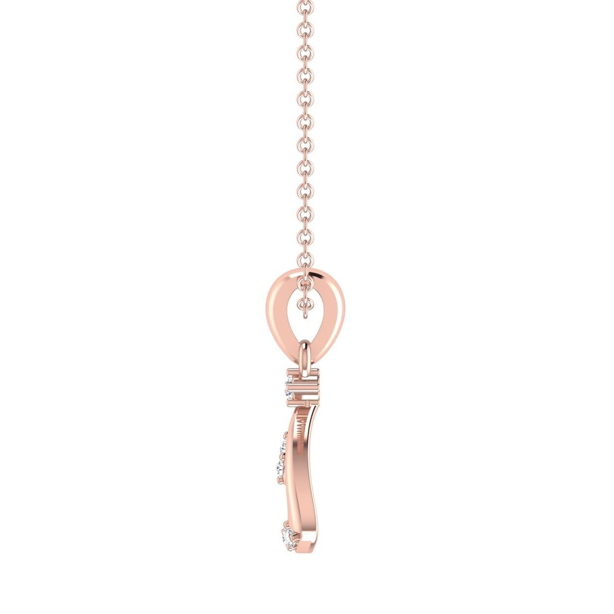 Suave Diamond Pendant