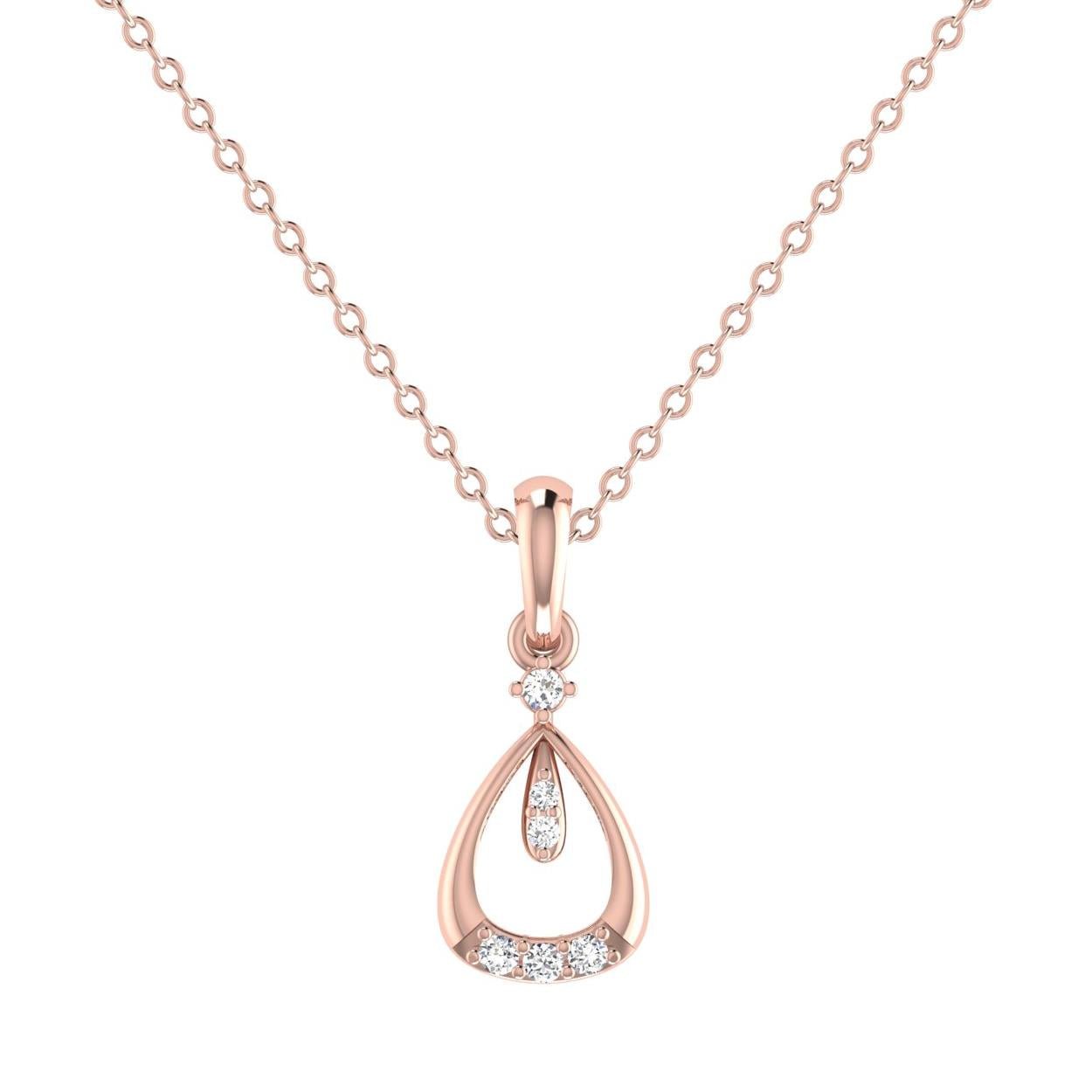 Suave Diamond Pendant