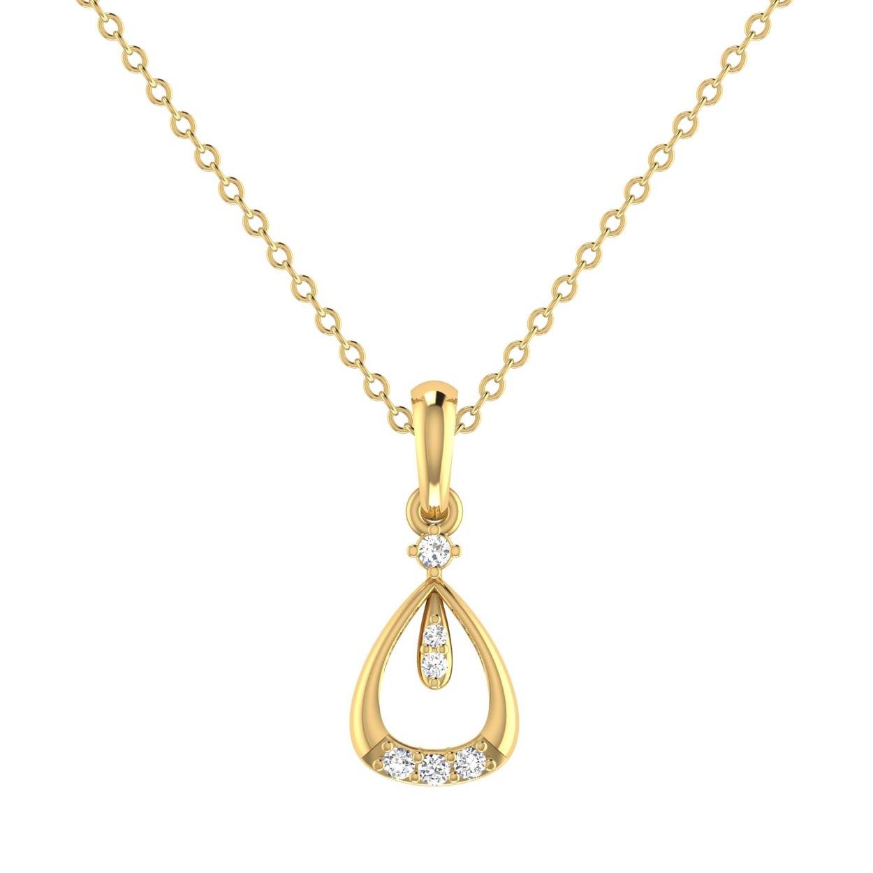 Suave Diamond Pendant