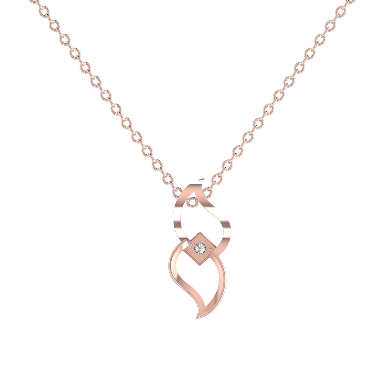 Charming Diamond Pedant