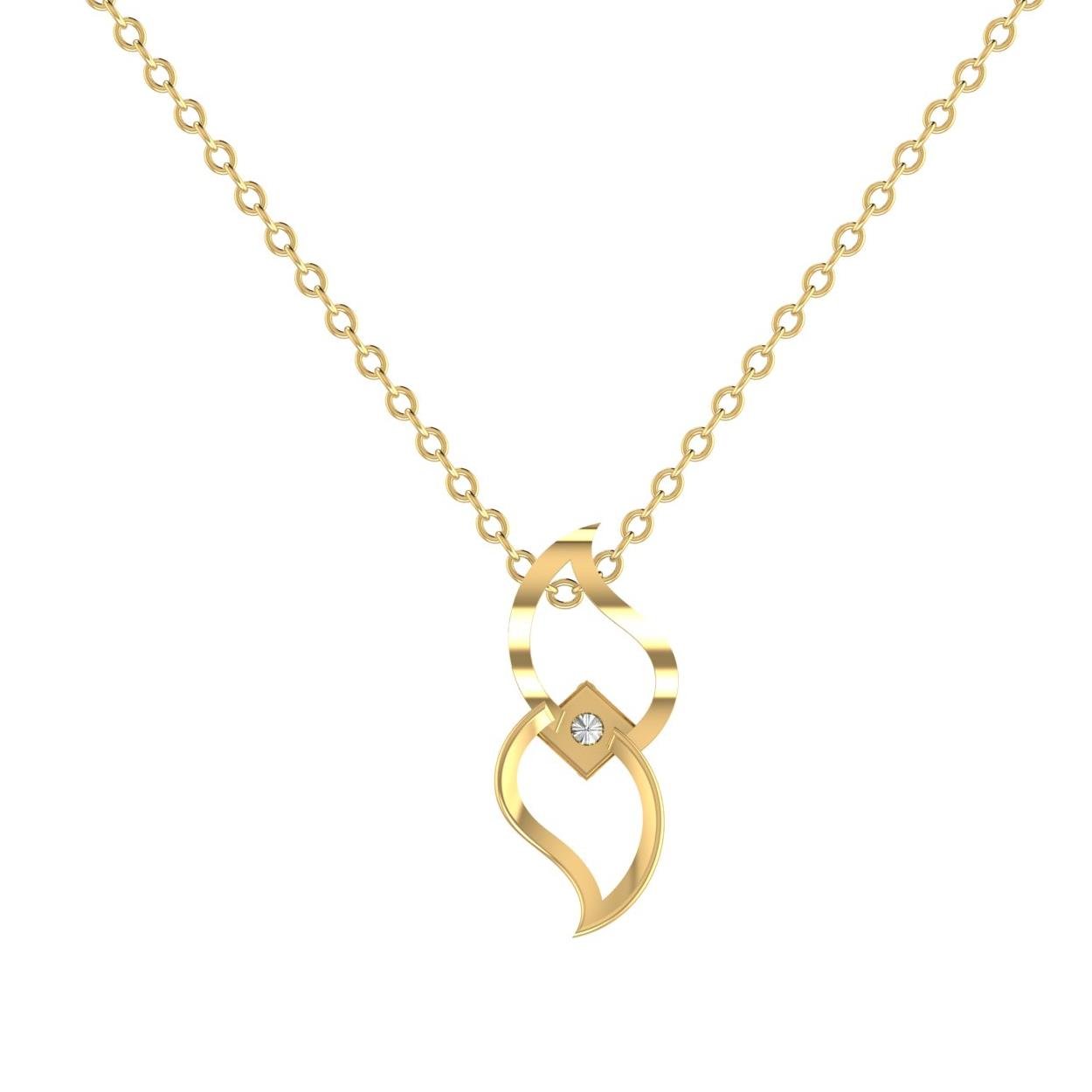 Charming Diamond Pedant