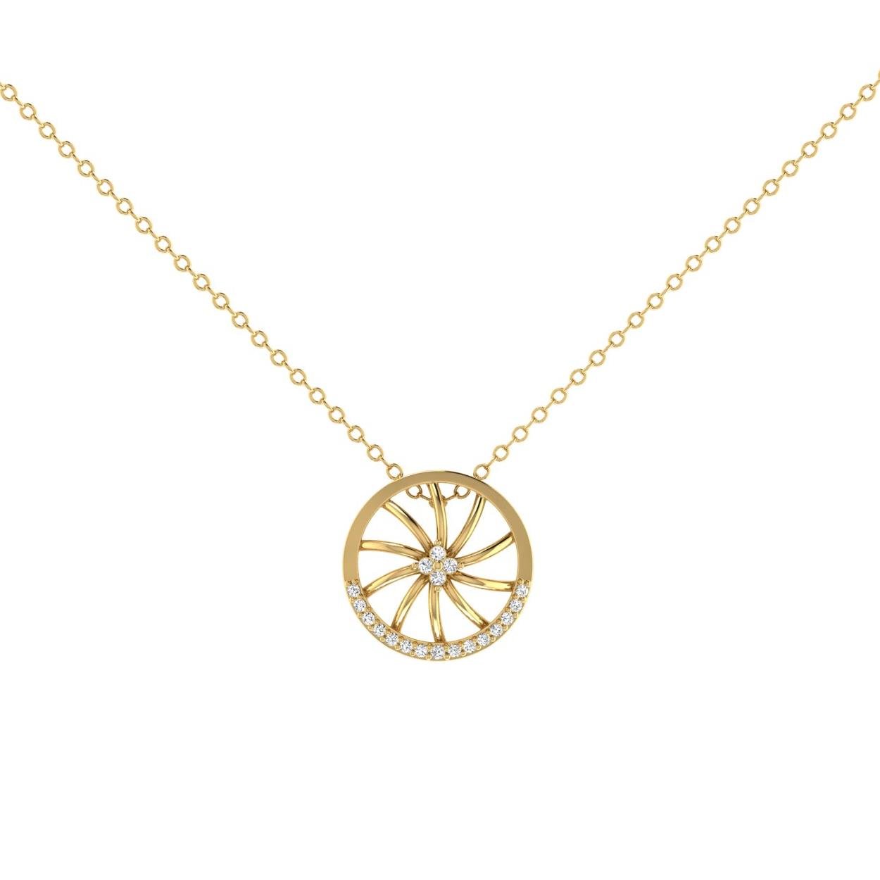 Chakra Diamond Pendant