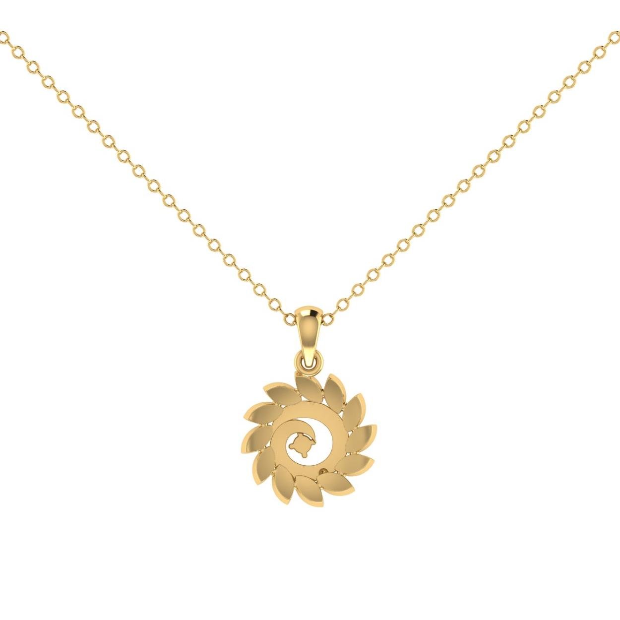 Cosmic chakra Diamond Pendant