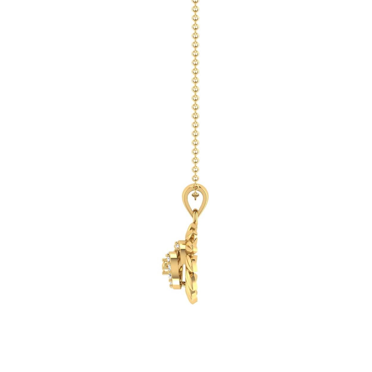 Cosmic chakra Diamond Pendant