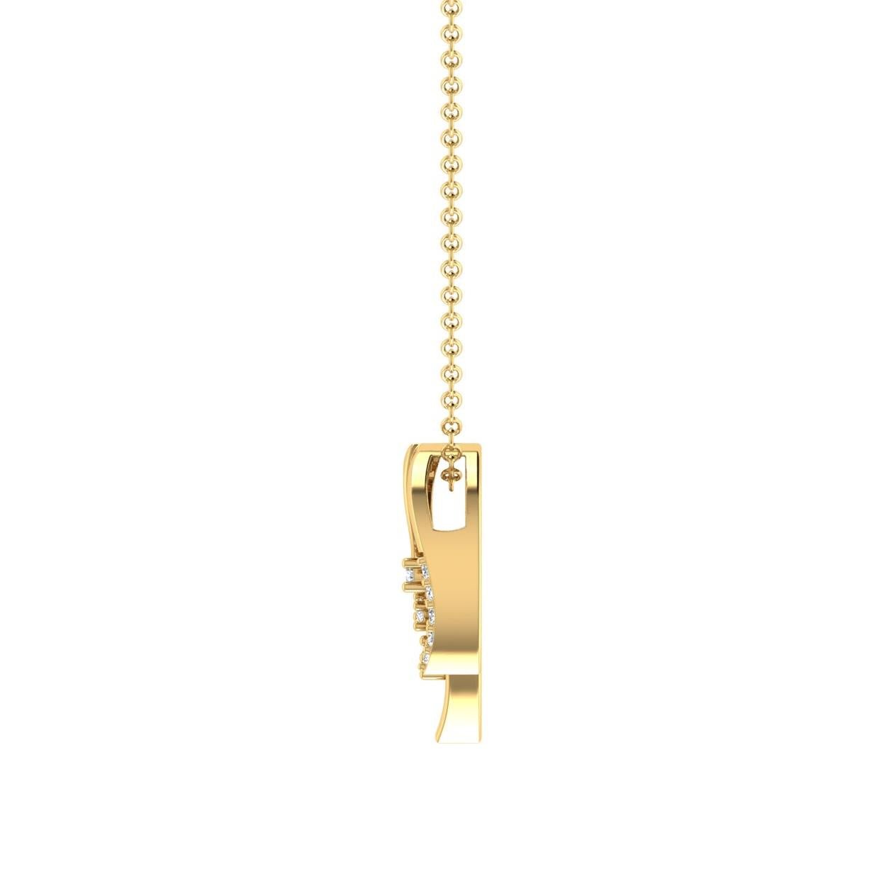 Enticing Diamond Pendant