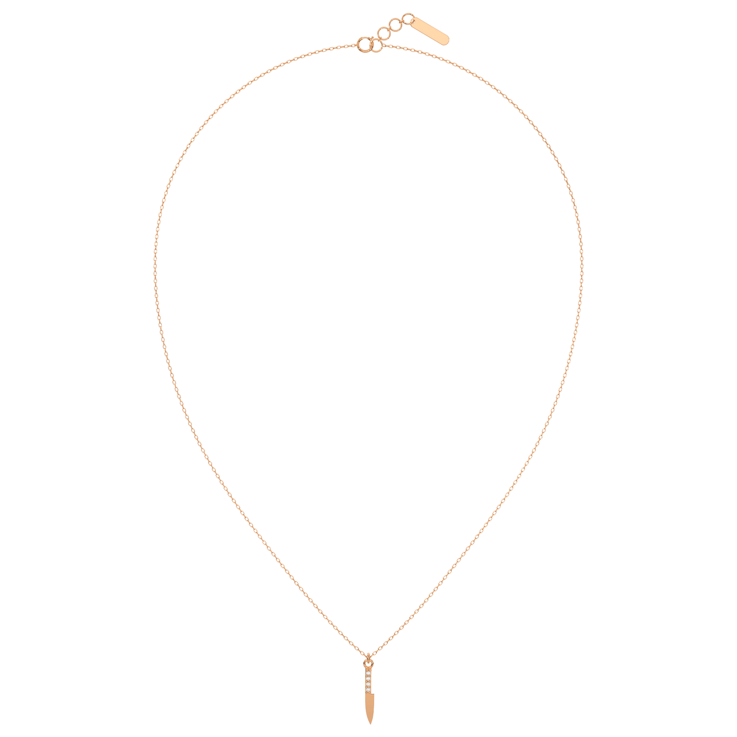 Blade of Brilliance Necklace