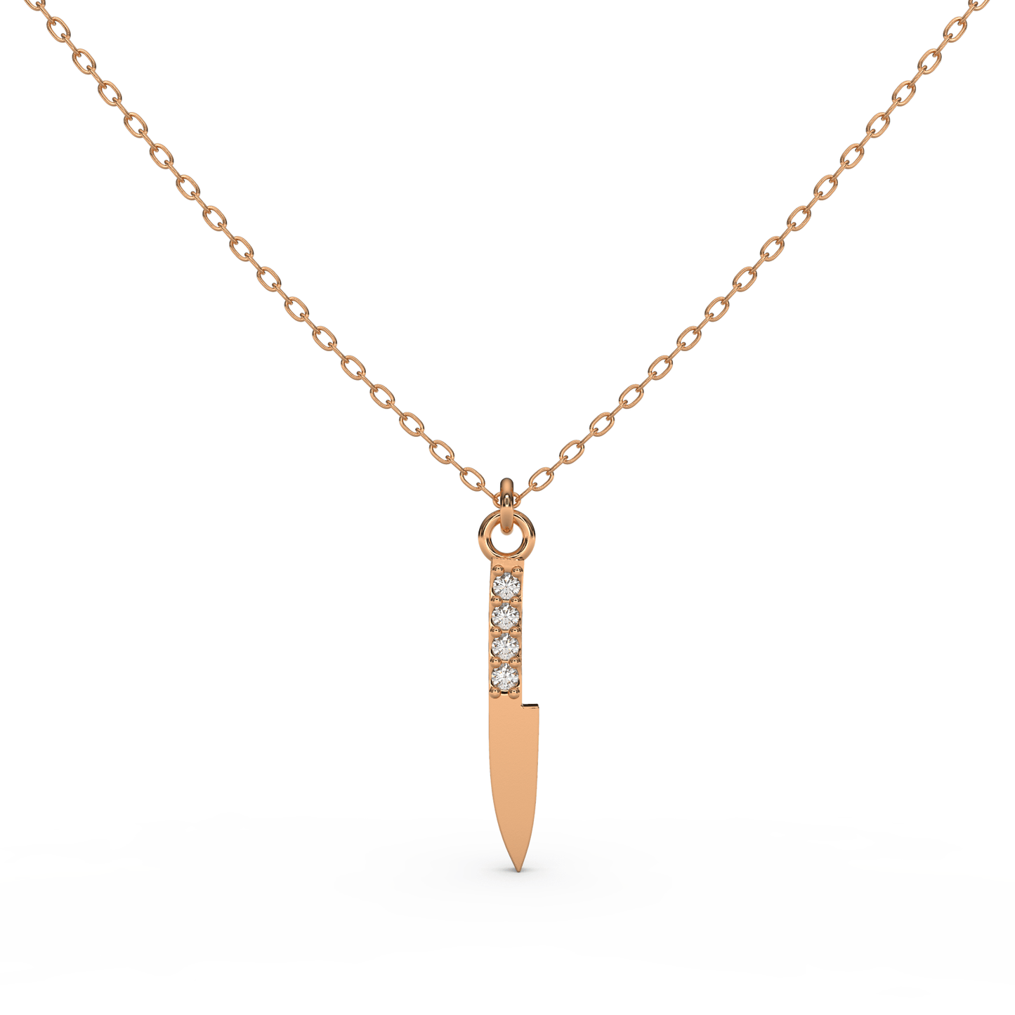 Blade of Brilliance Necklace
