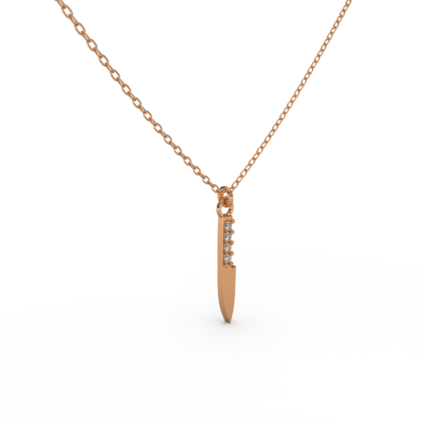 Blade of Brilliance Necklace