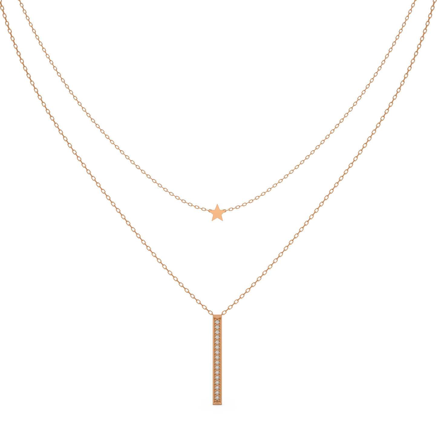 Stellar Luminary Embrace Necklace