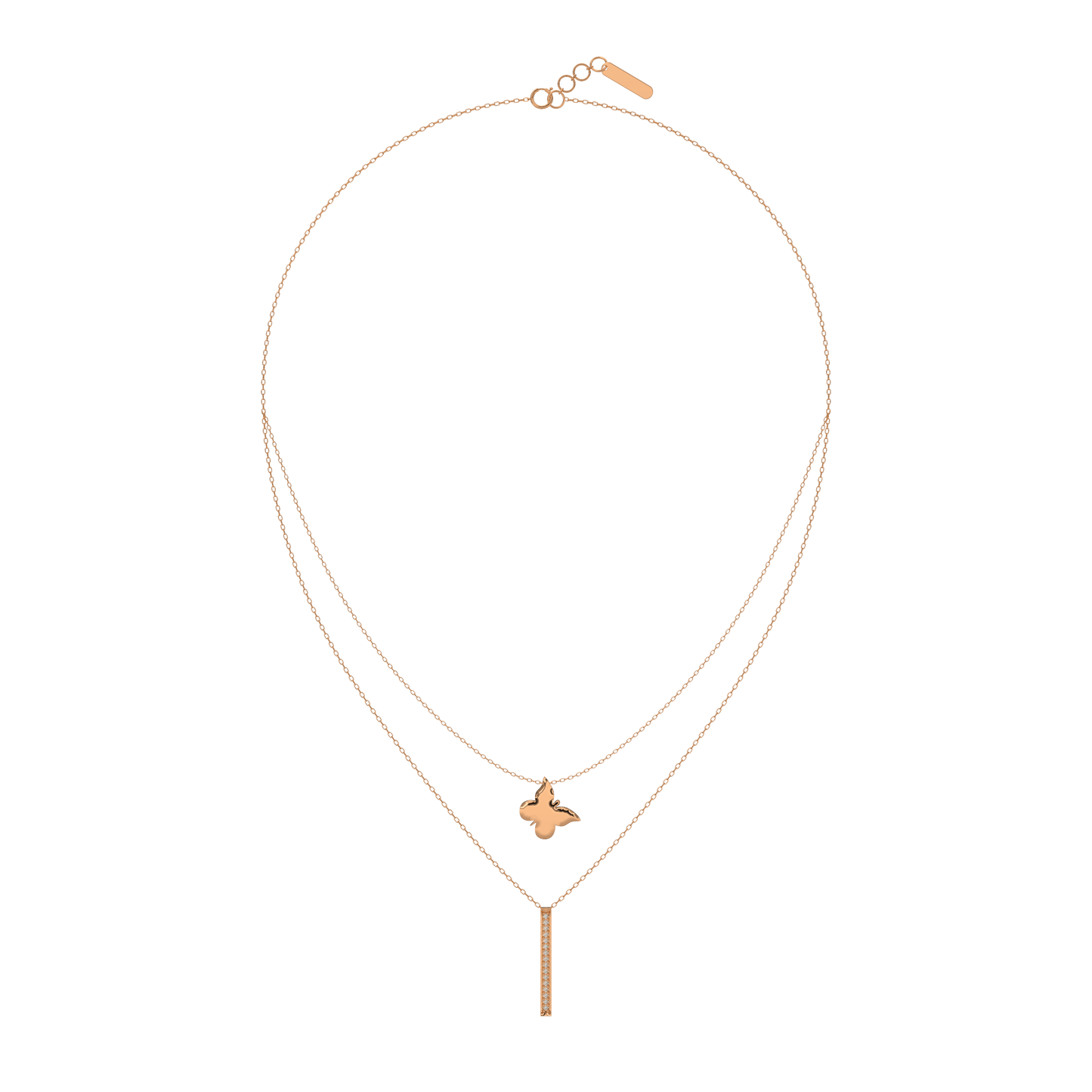 Fluttering Radiance Necklace