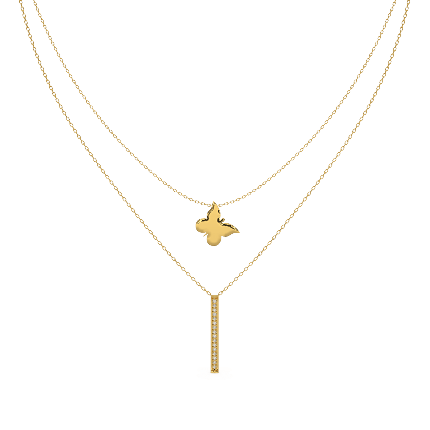 Fluttering Radiance Necklace