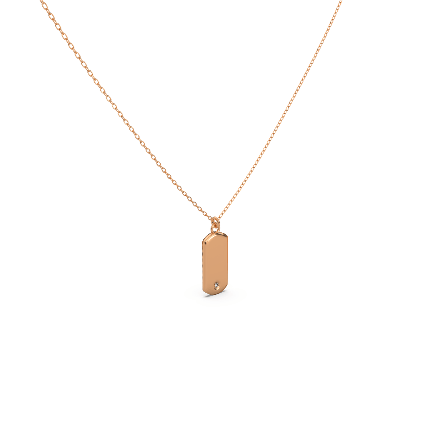 Gold Bar Necklace