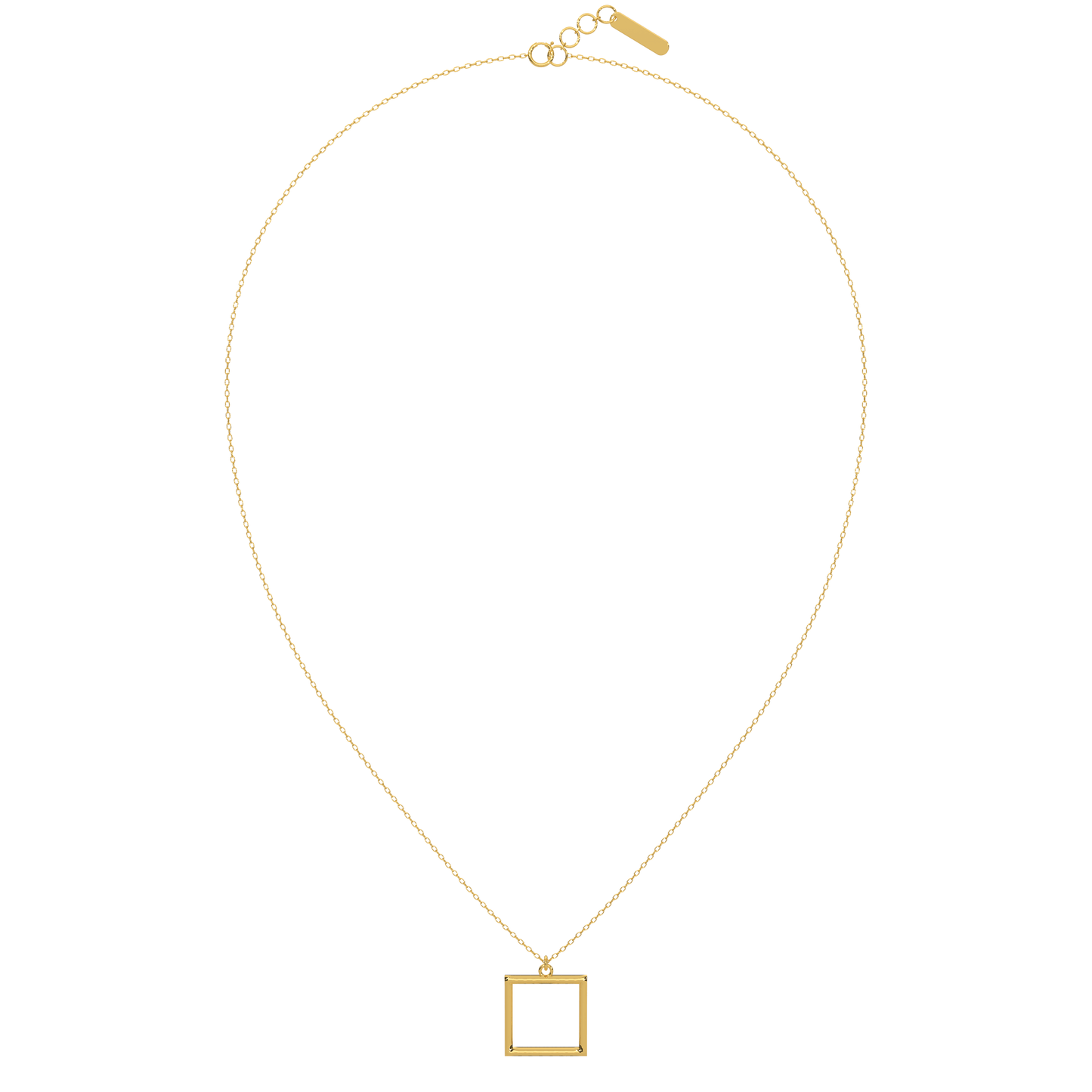 Gold Geometry Necklace