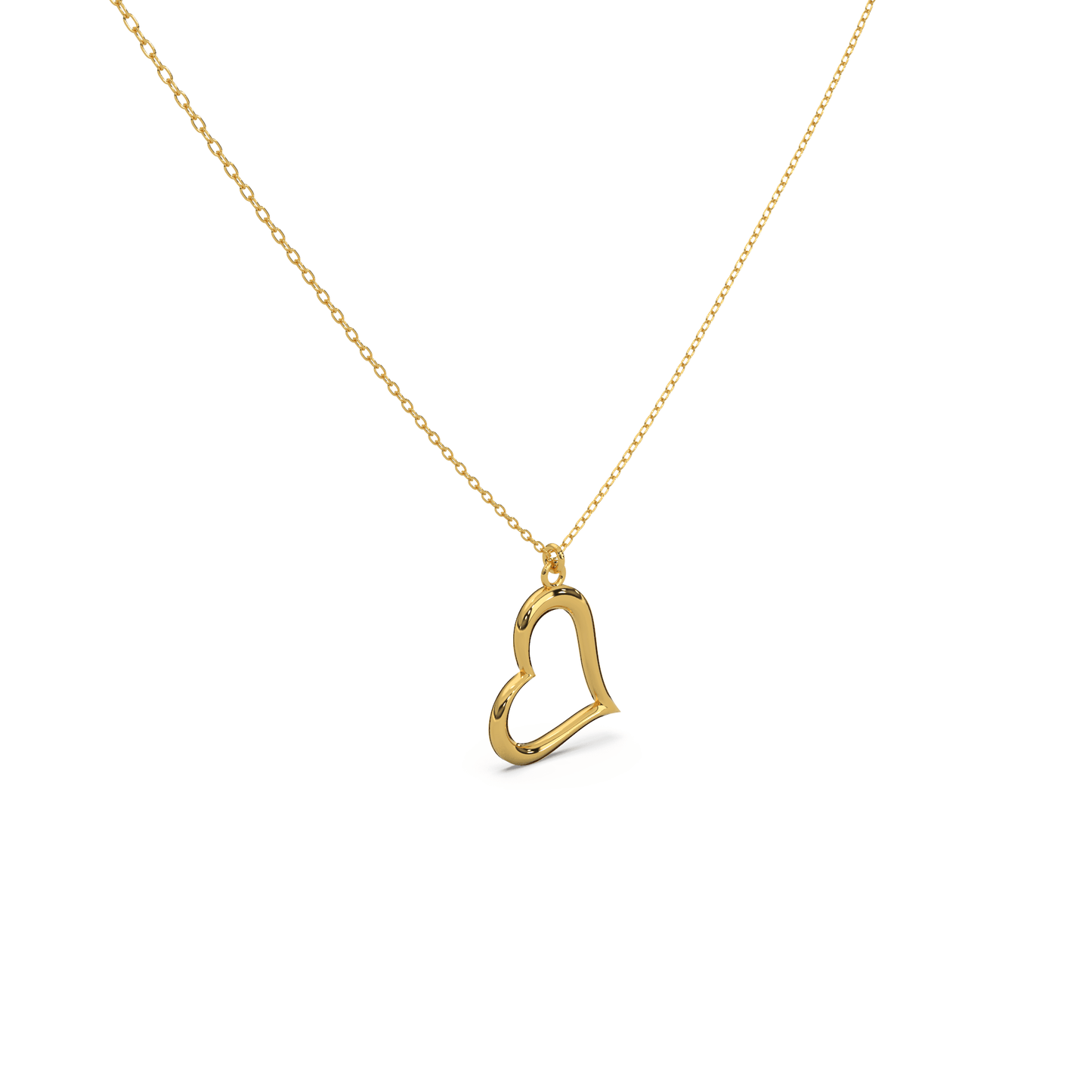Tilted Love Necklace