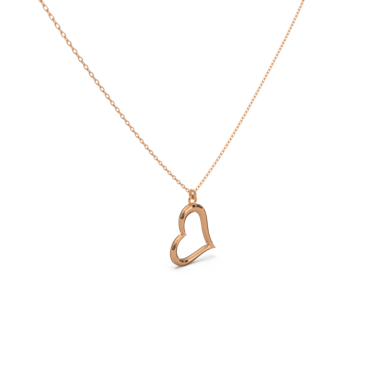 Tilted Love Necklace