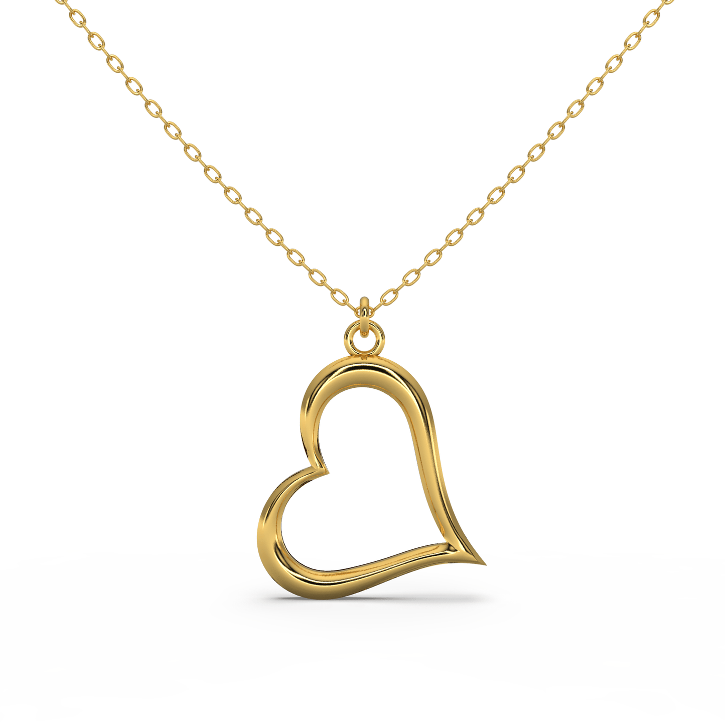Tilted Love Necklace