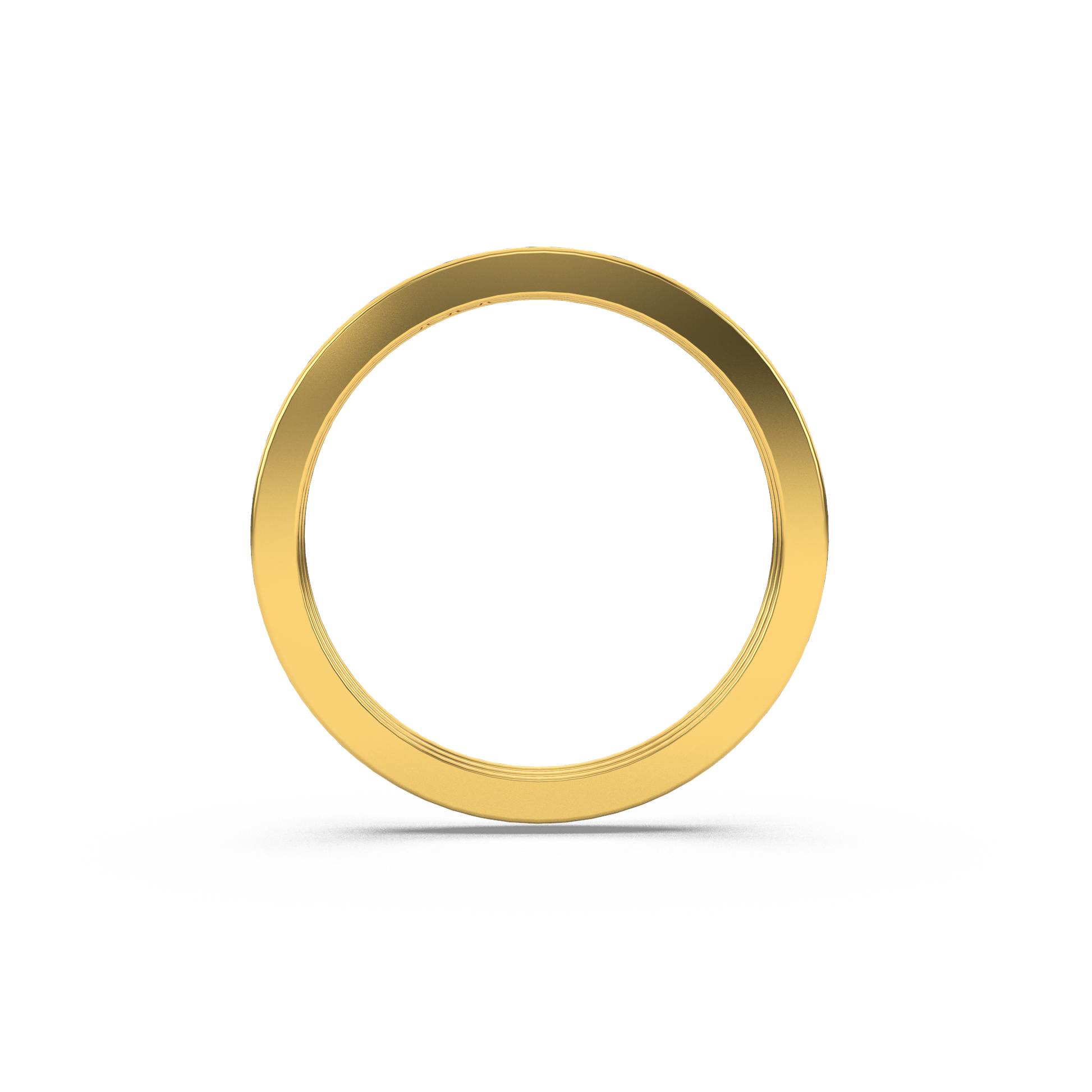 14 Kt Yellow Gold Diamond Ring