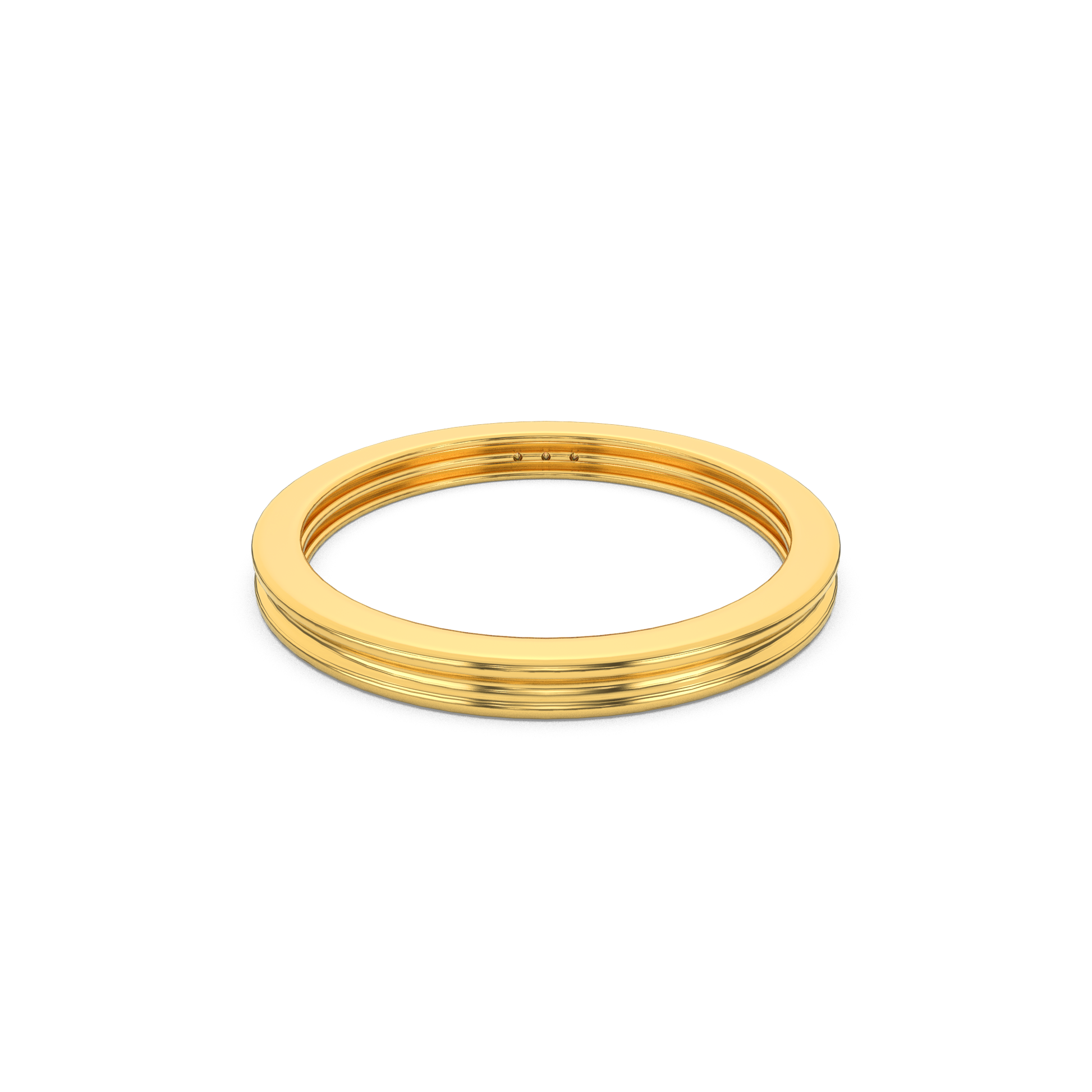 14 Kt Yellow Gold Diamond Ring
