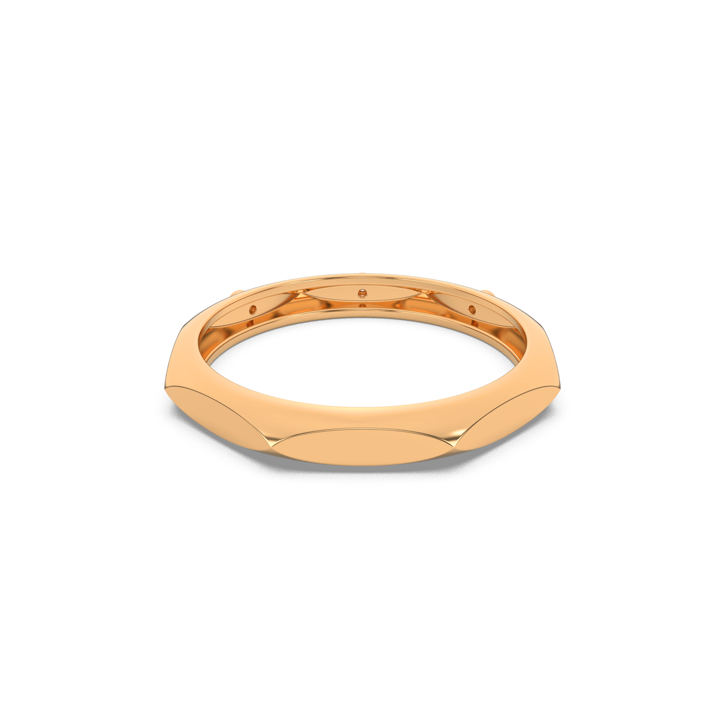 Radiant Blossom Diamond Ring