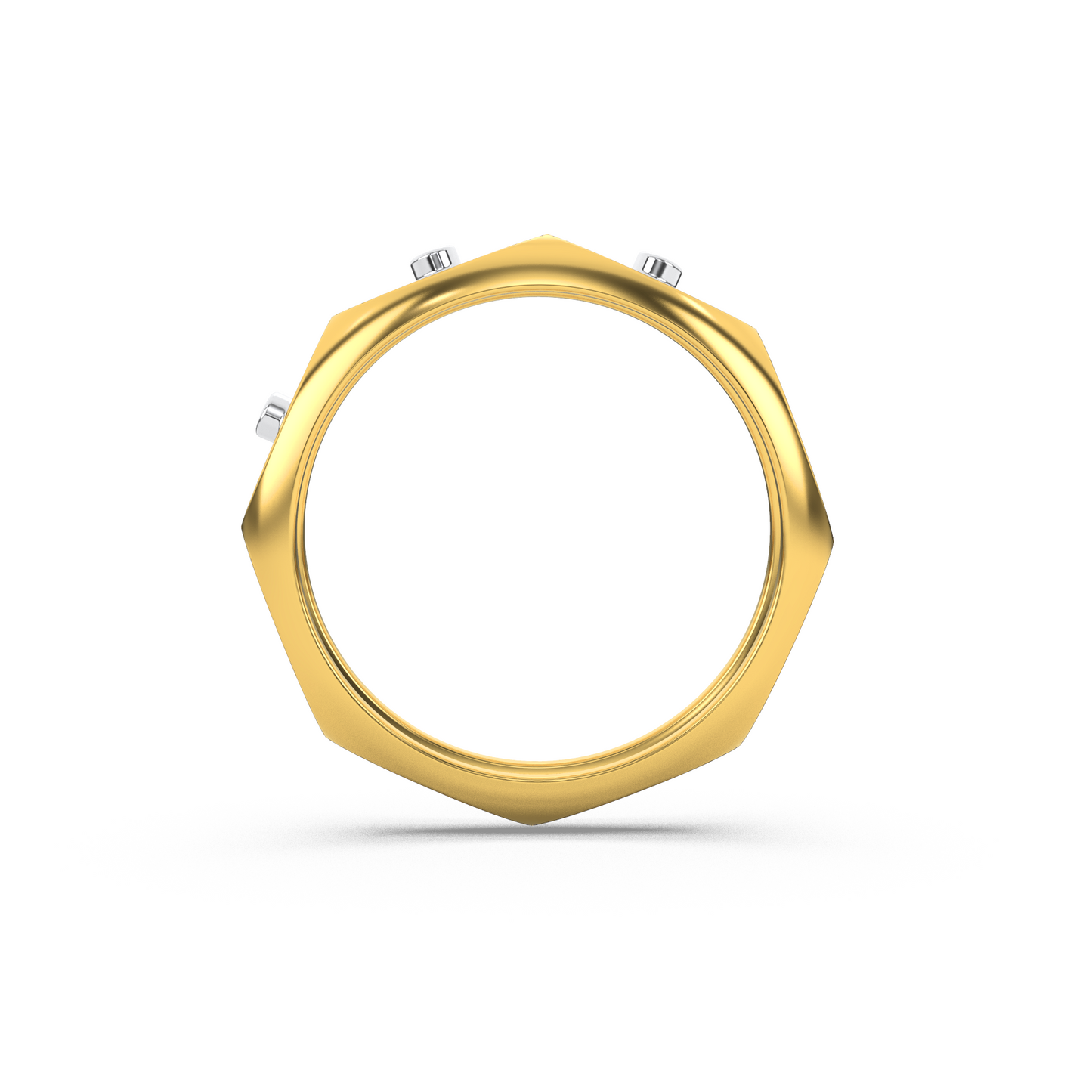 Radiant Blossom Diamond Ring