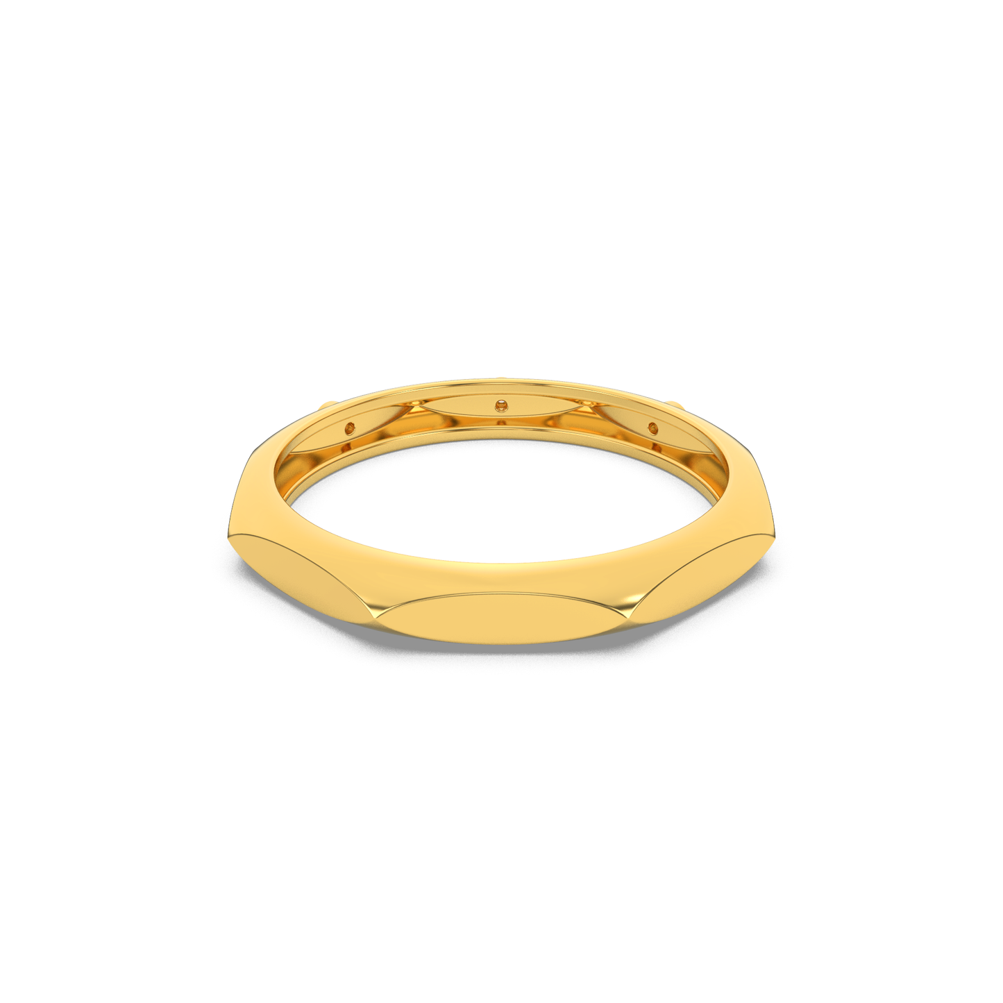Radiant Blossom Diamond Ring