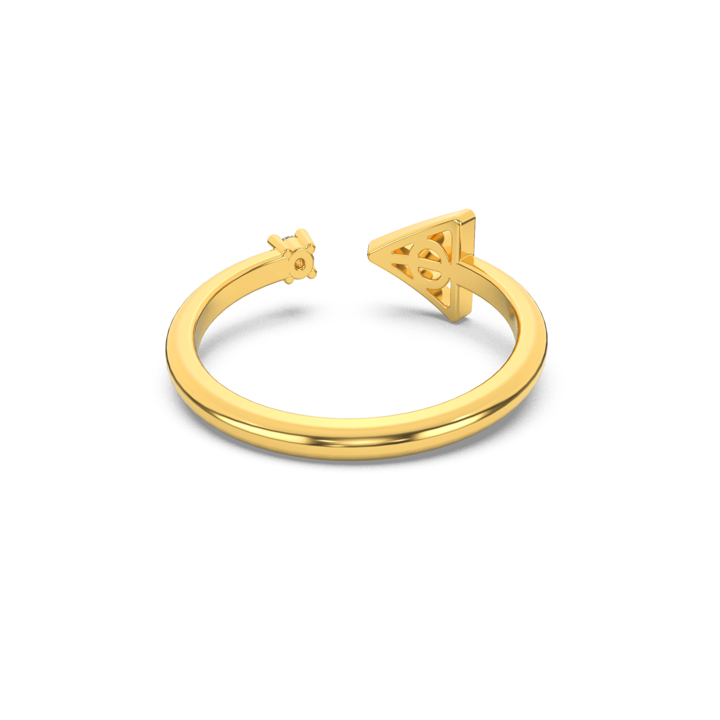 Aurora Crown Diamond Ring