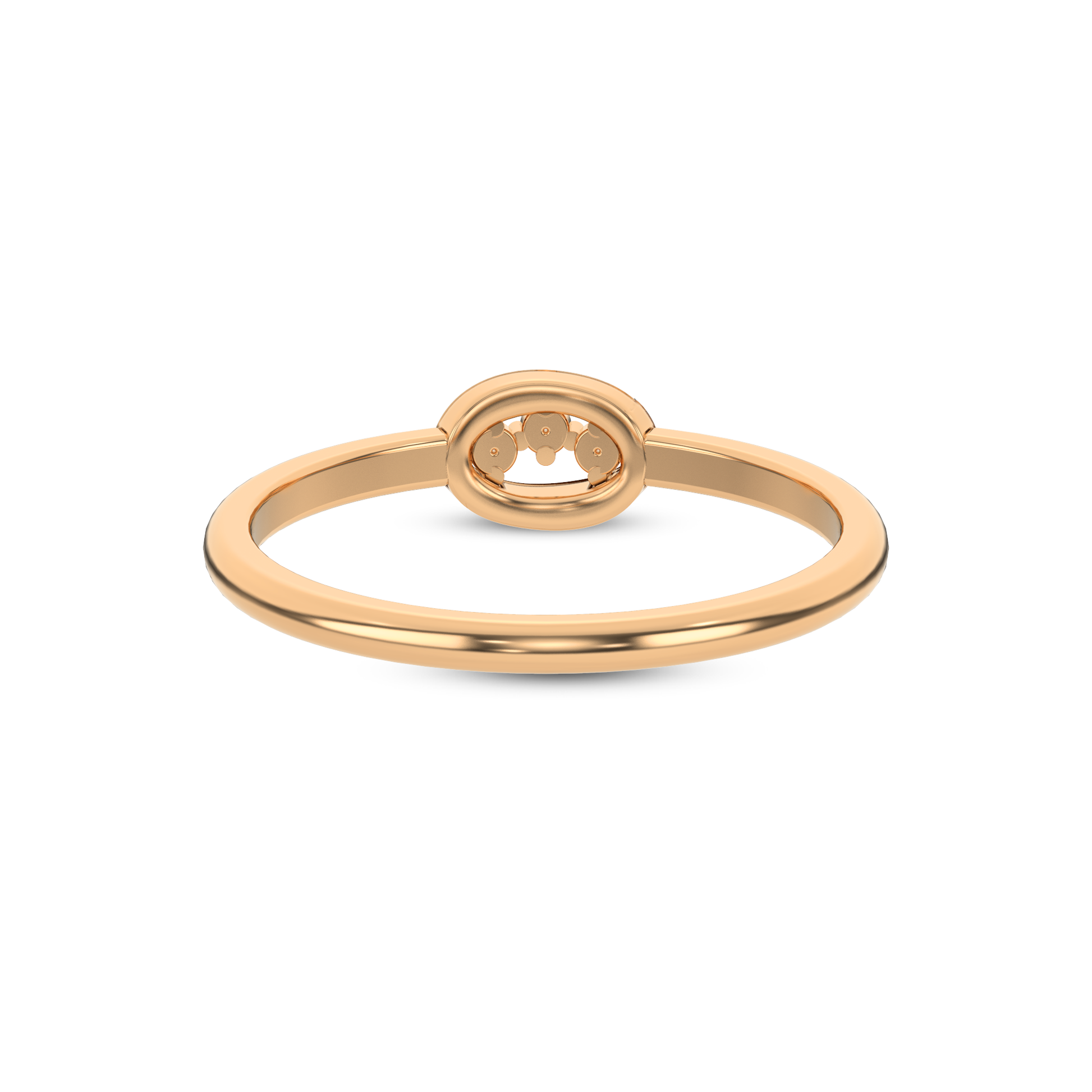 14 Kt Yellow Gold Diamond Ring