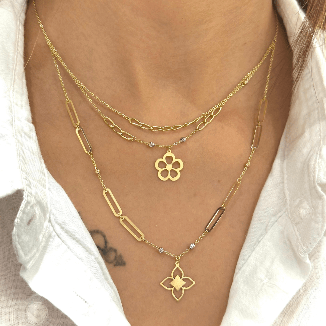Italian Bloom Delight Necklace