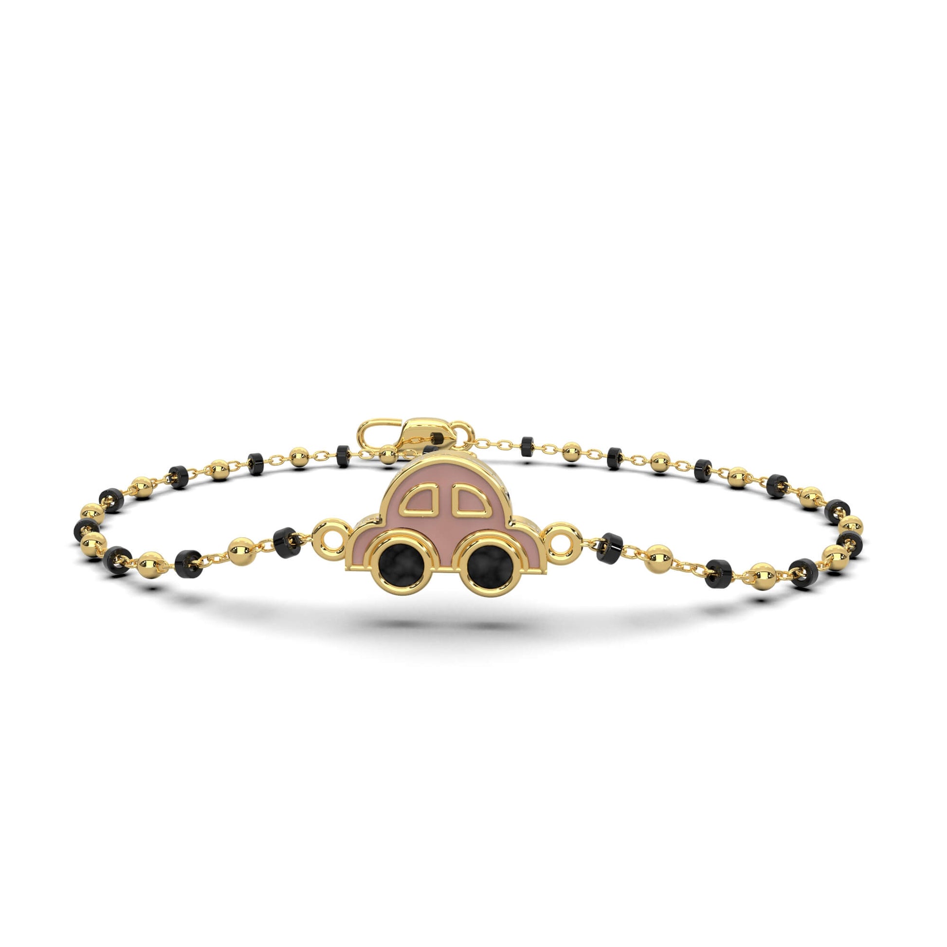 18 Kt Yellow Gold Diamond Bracelets