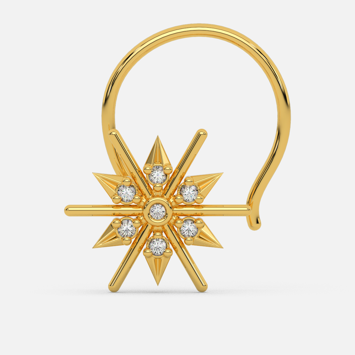 Moonbeam Mirage Nose Pin