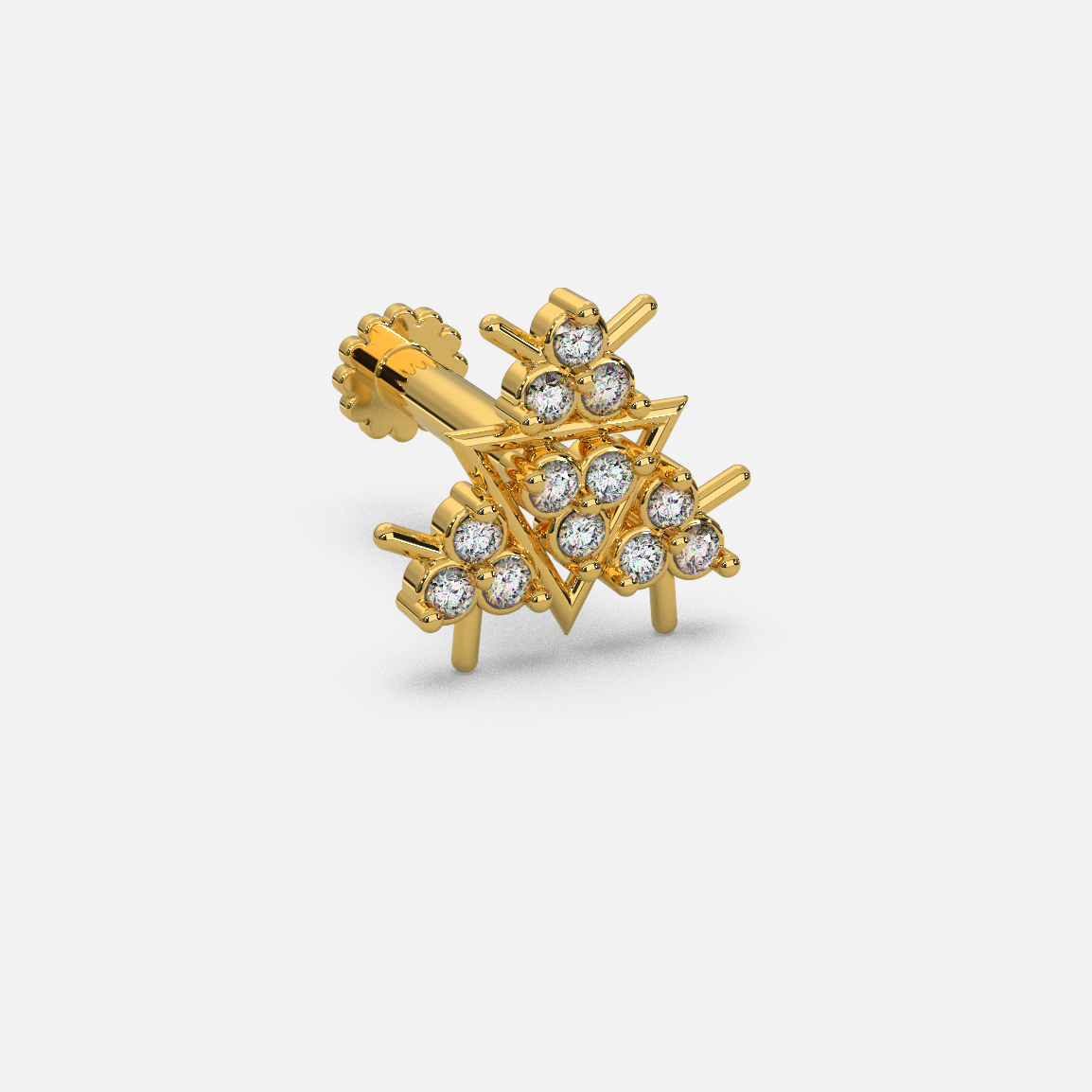 Gold nose pin in dream hotsell