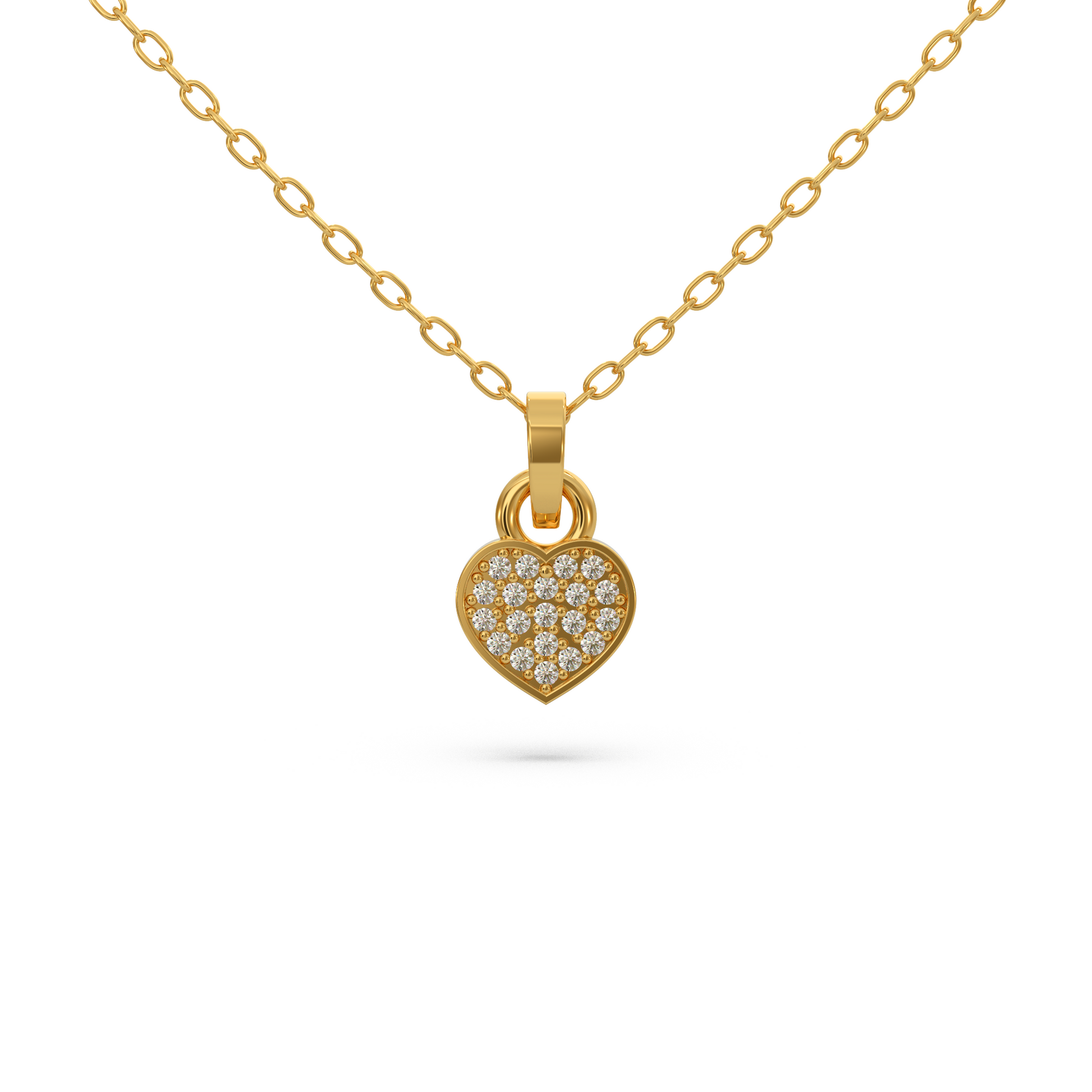 14 Kt Rose Gold Diamond Charms & Pendants
