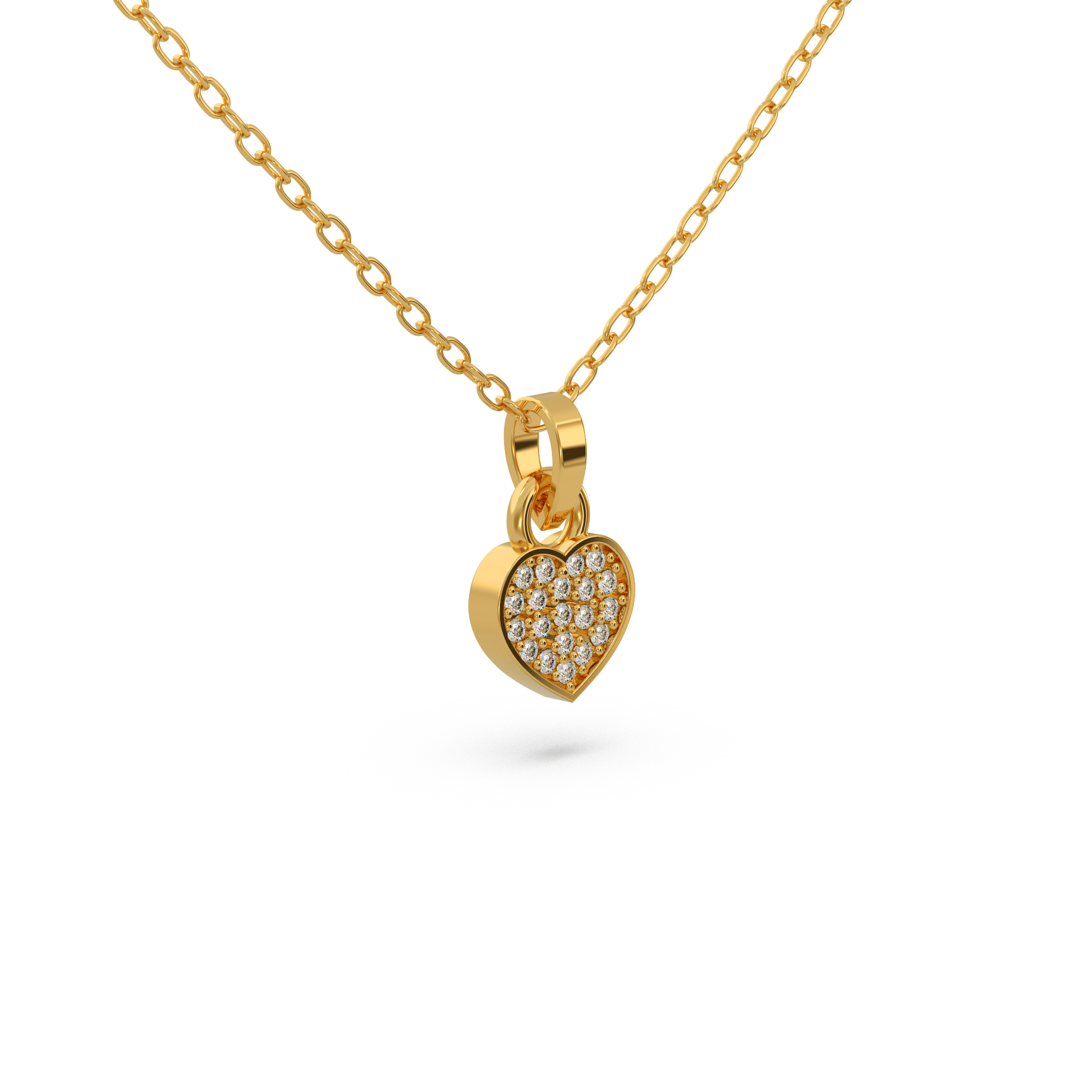 14 Kt Rose Gold Diamond Charms & Pendants
