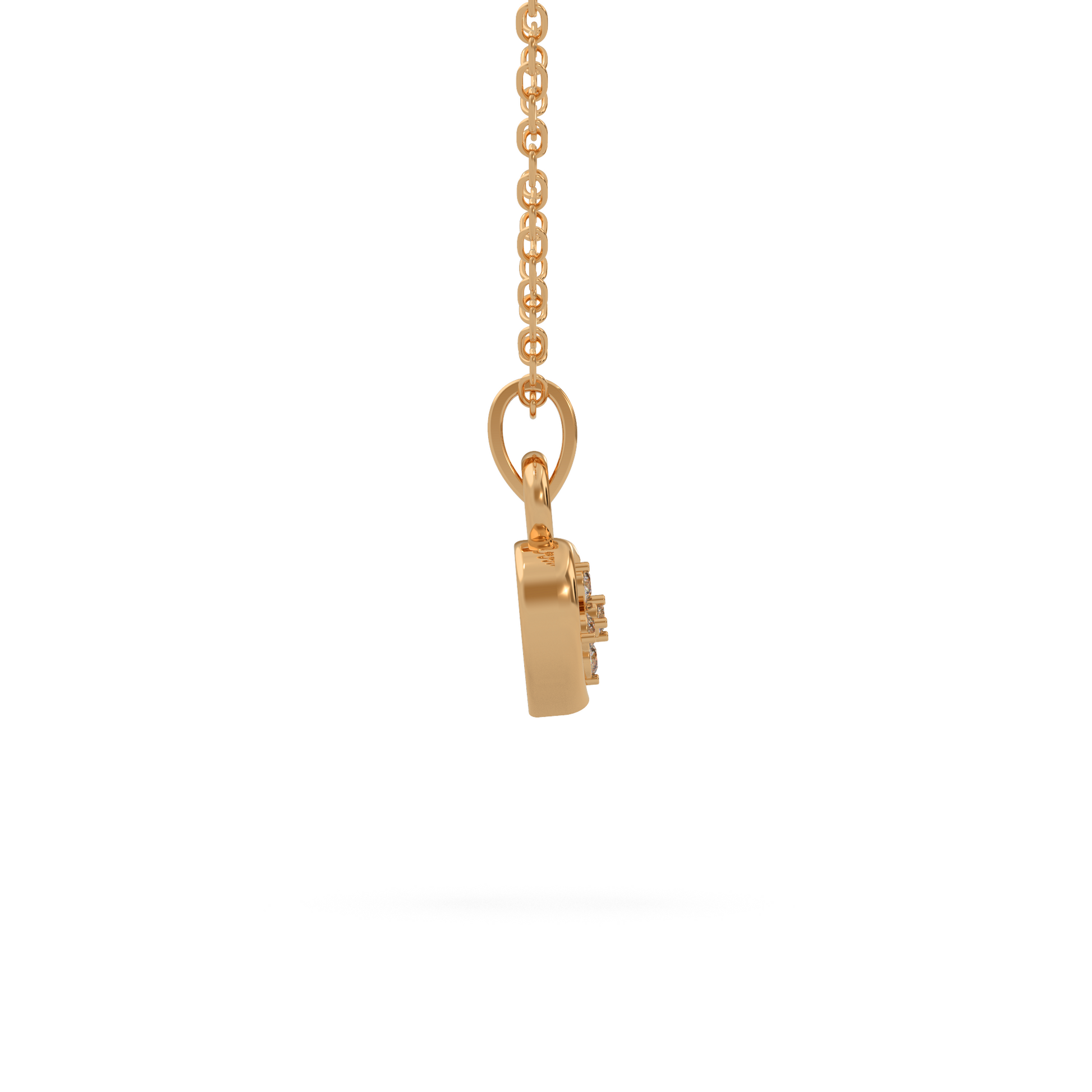 14 Kt Yellow Gold Diamond Charms & Pendants