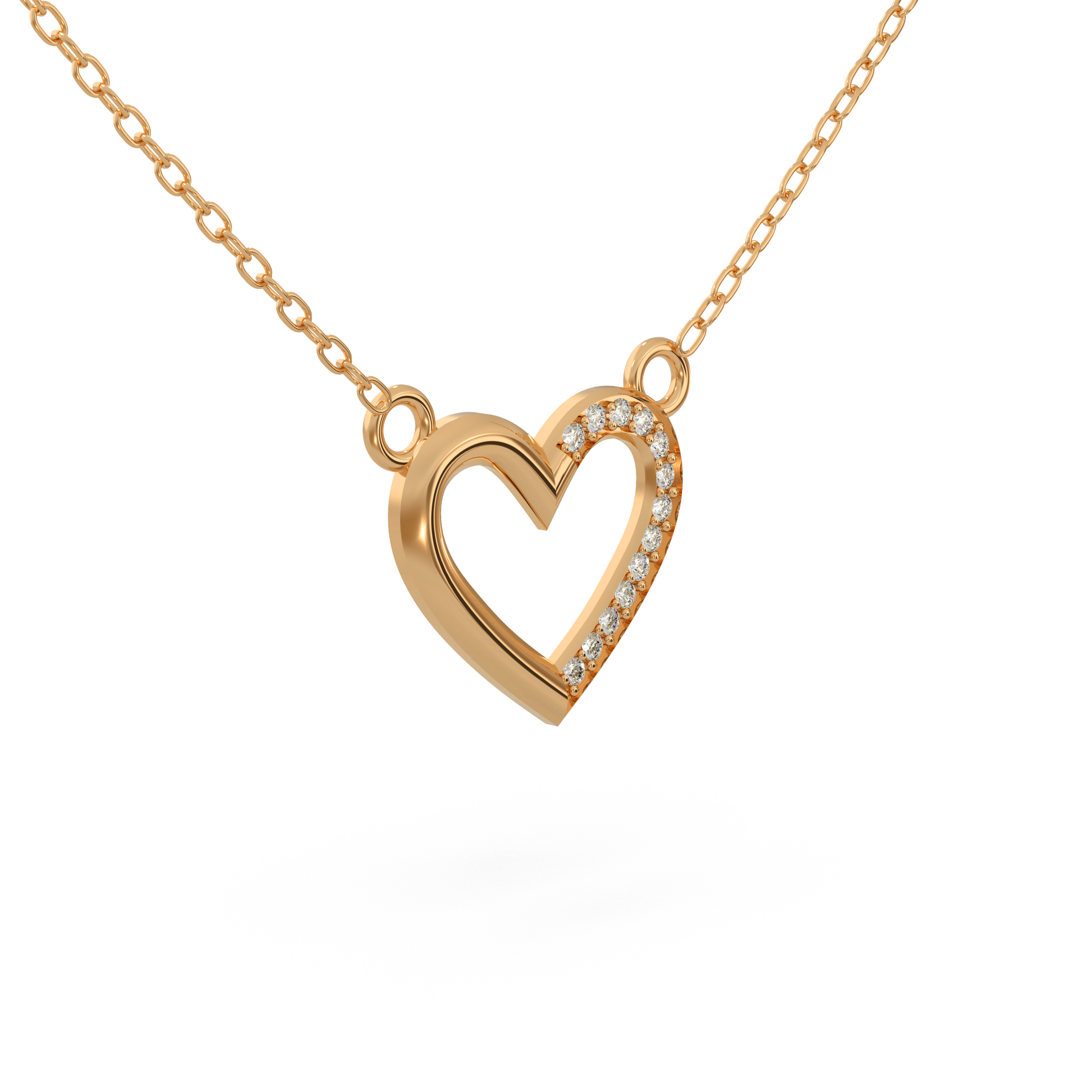 14 Kt Yellow Gold Diamond Charms & Pendants