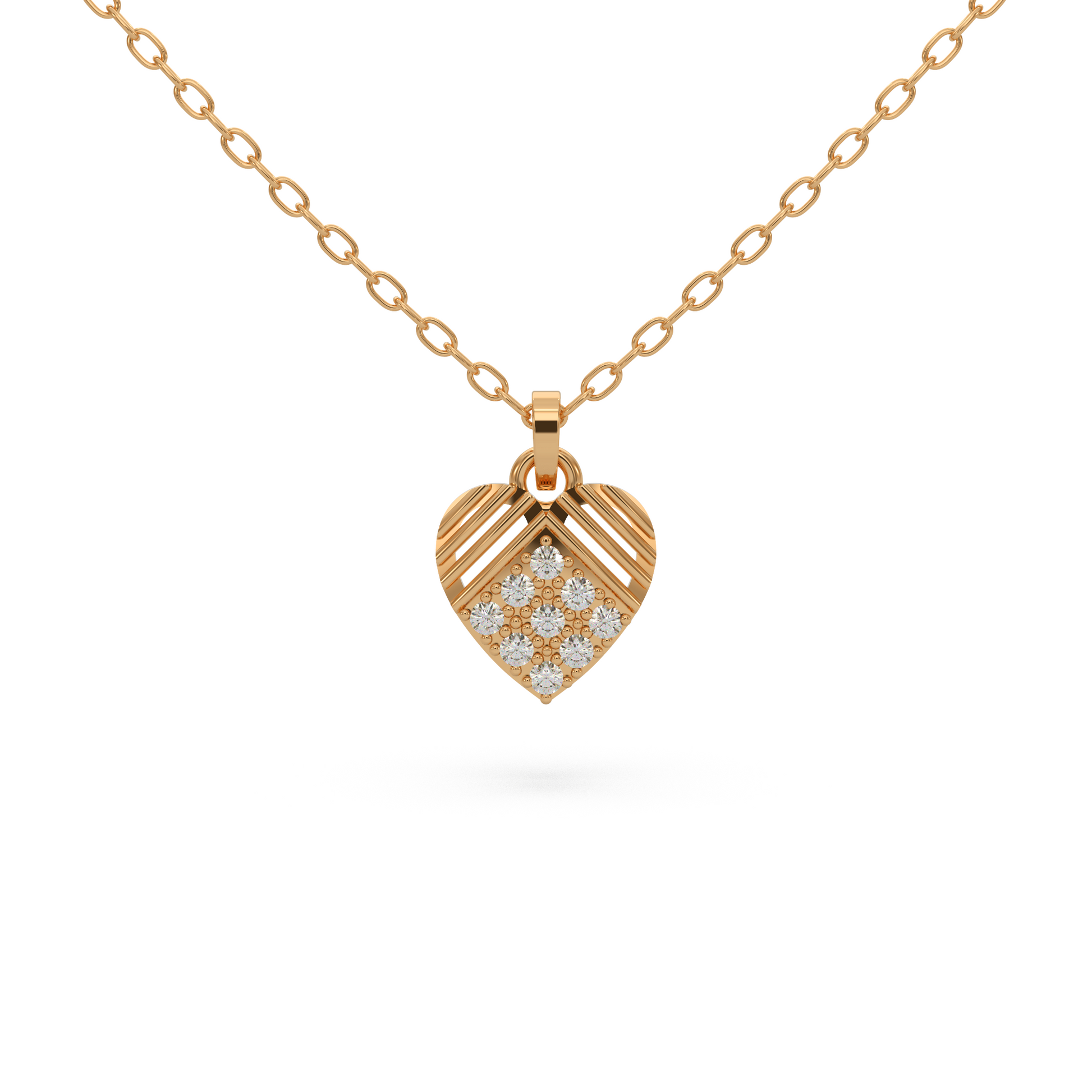 14 Kt Yellow Gold Diamond Charms & Pendants