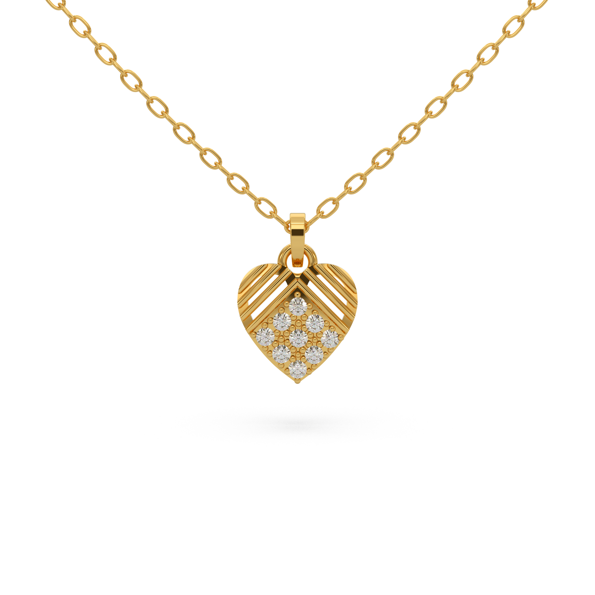 14 Kt Yellow Gold Diamond Charms & Pendants